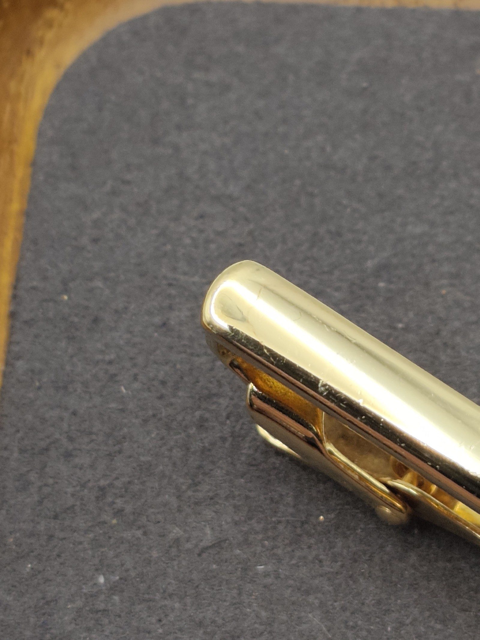 Christian Dior Gold Rhinestone Tie Clip Men Other image 6