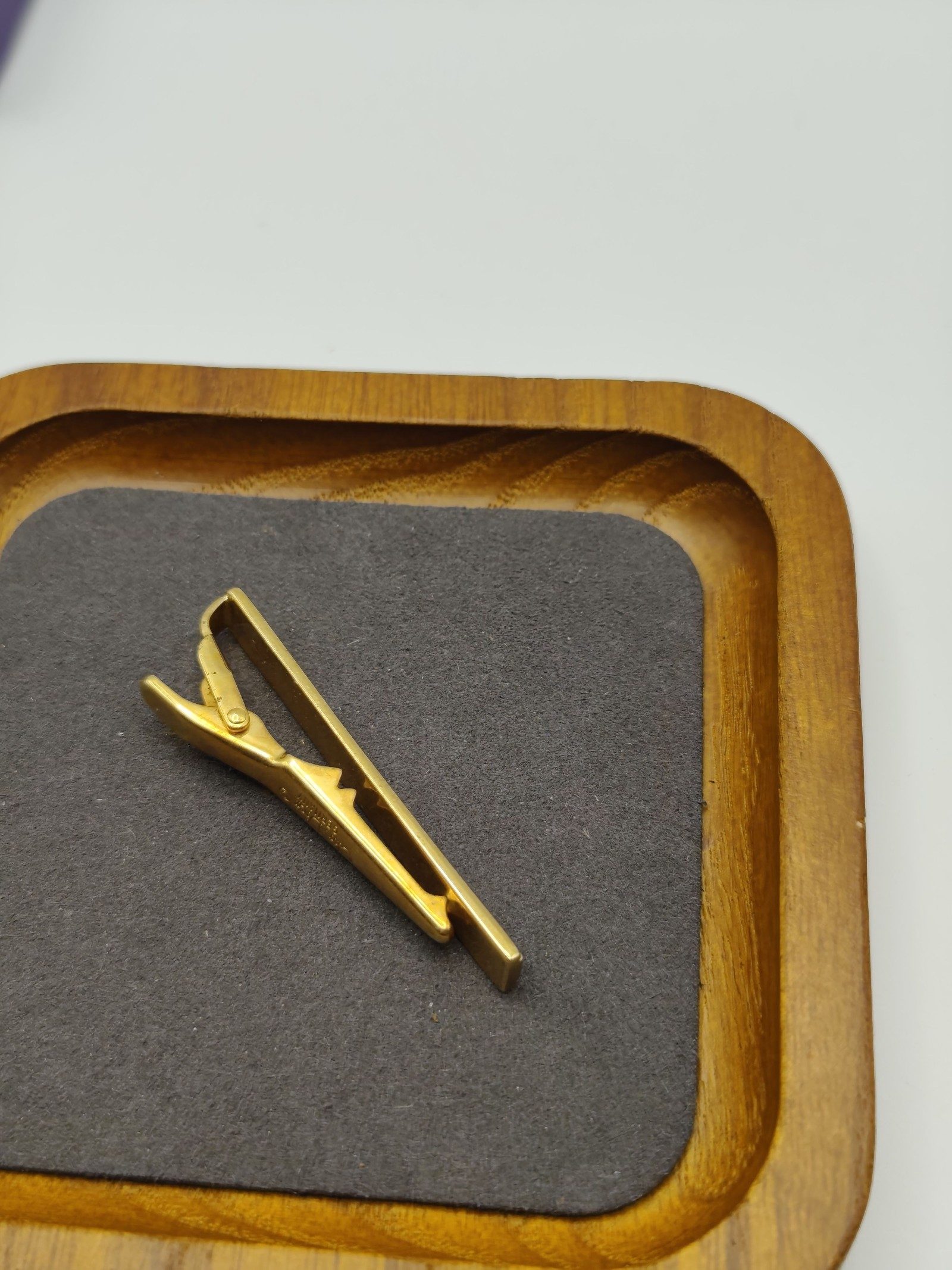 Dior Gold-tone & Multicolor Tie Clip Men's image 6