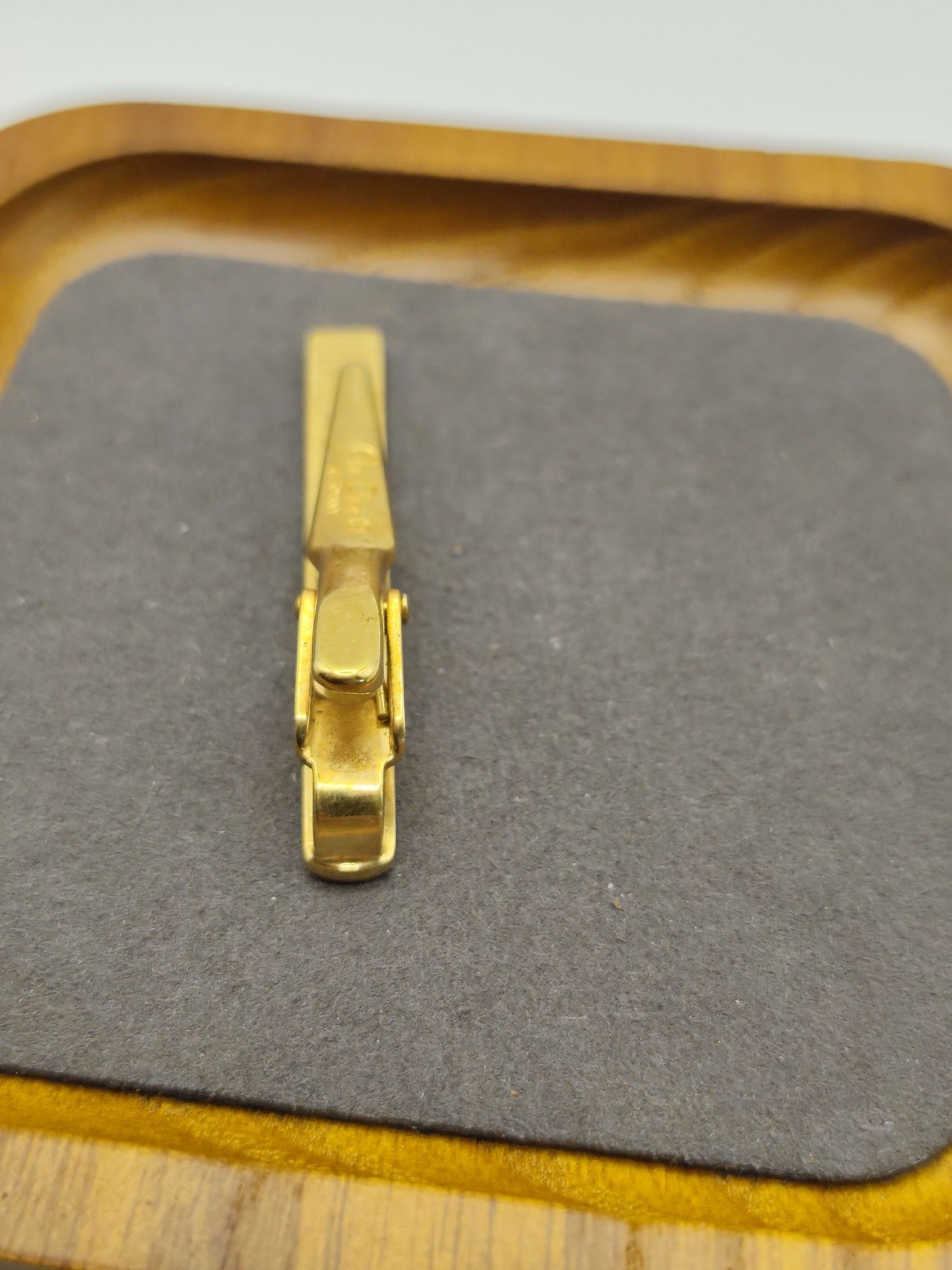 Dior Gold-tone & Multicolor Tie Clip Men's image 7
