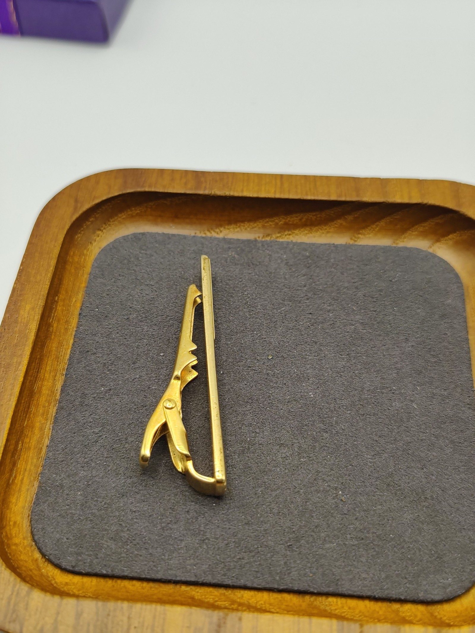 Dior Gold-tone & Multicolor Tie Clip Men's image 10