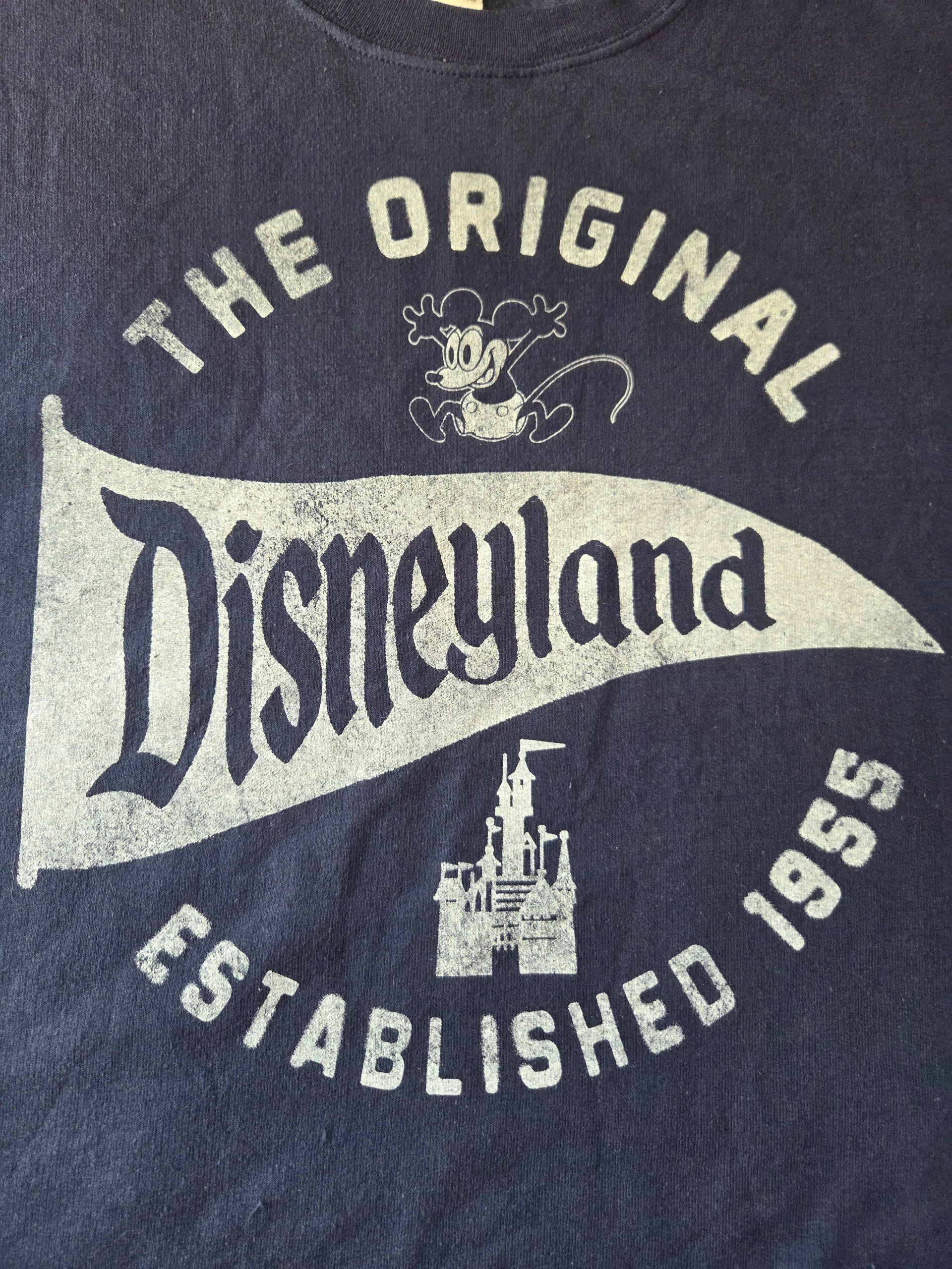 Disney Parks Disneyland The Original Est 1955 Mickey Sweatshirt Navy Size L image 6