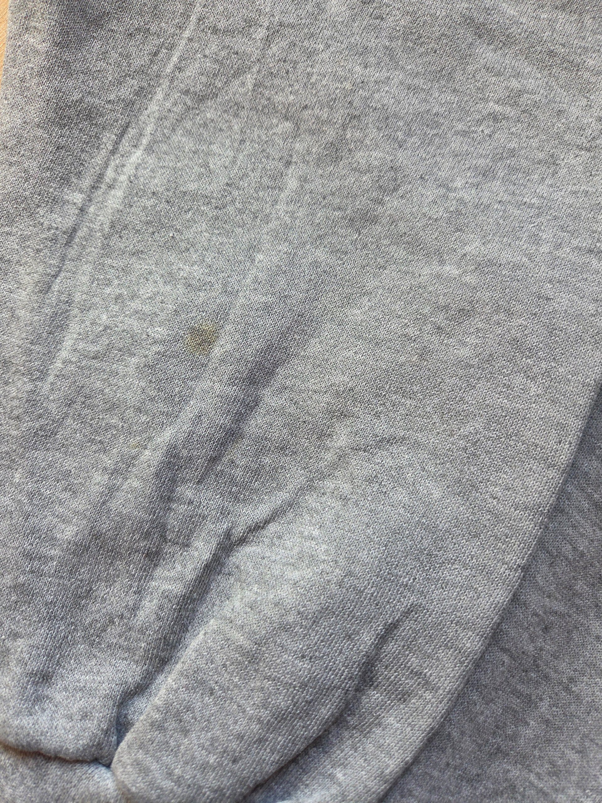 Vintage 90s Disney Designs Mickey Mouse Grey Navy Hoodie USA Made XL image 7