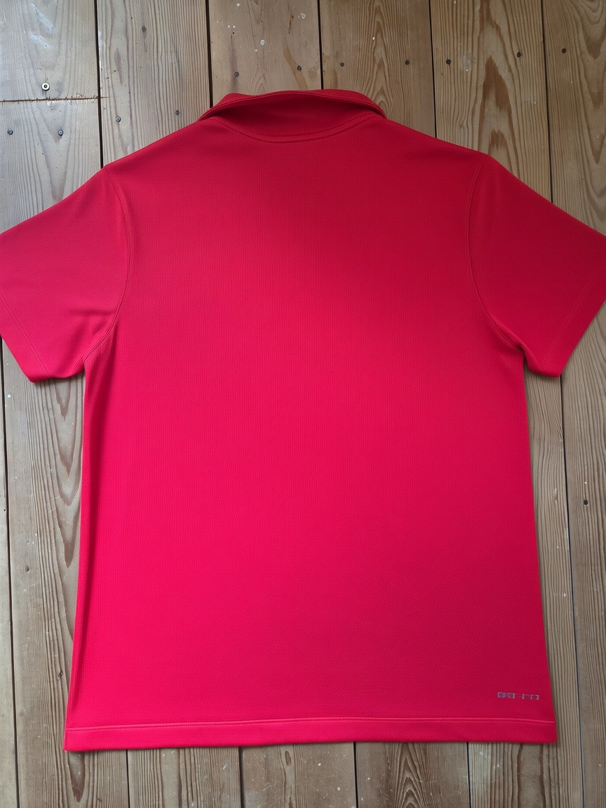 Nike Women’s Dri-FIT Red Performance Polo Shirt Medium Sports Golf Tennis image 2