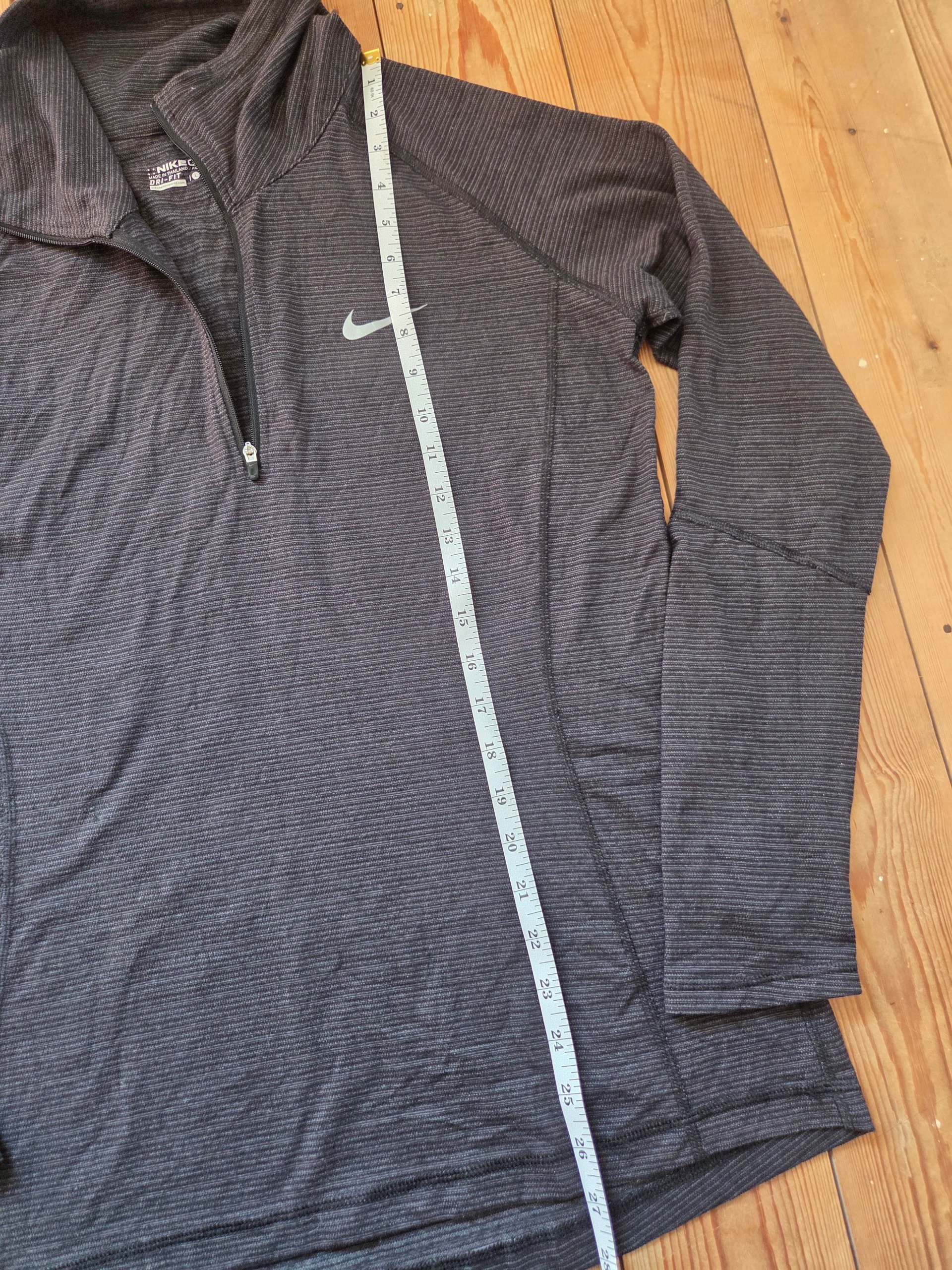 Nike Golf Women’s Dri-FIT Quarter Zip Long Sleeve Top Charcoal Grey Size L image 4
