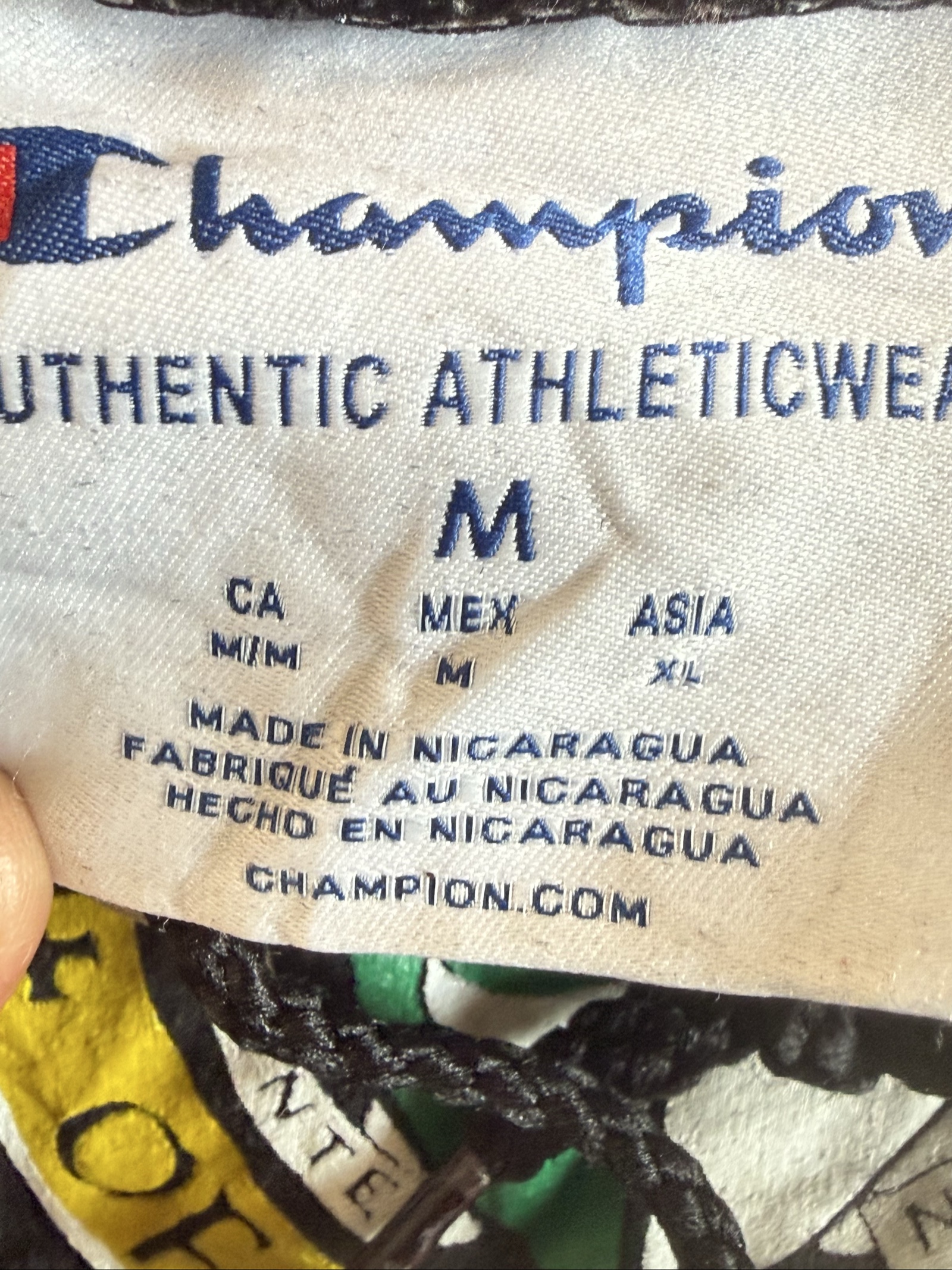 Champion Black Xavier University Hoodie Medium image 3