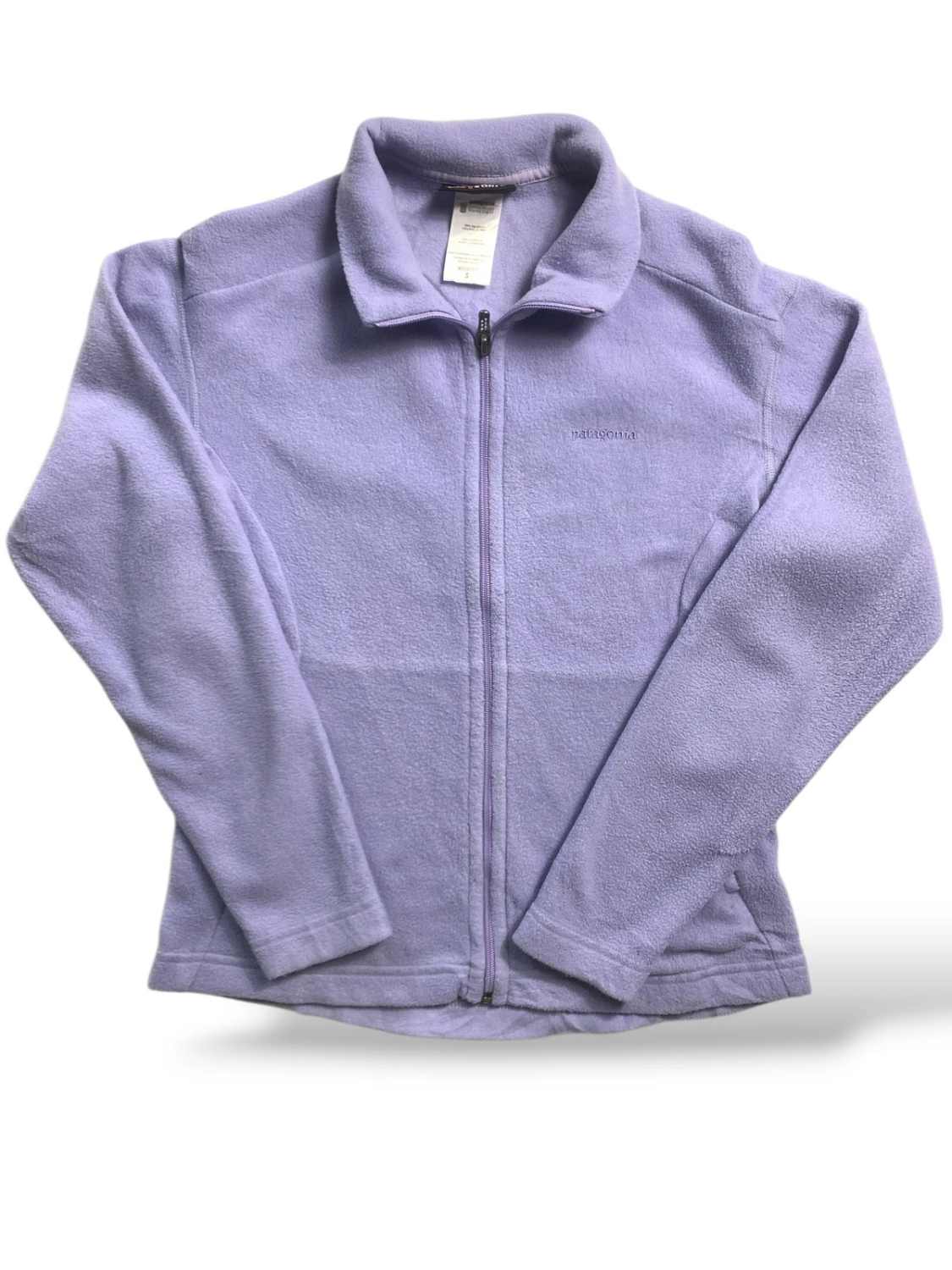 Patagonia Synchilla Violet Polaire Zippée Femme Manches Longues - taille Small