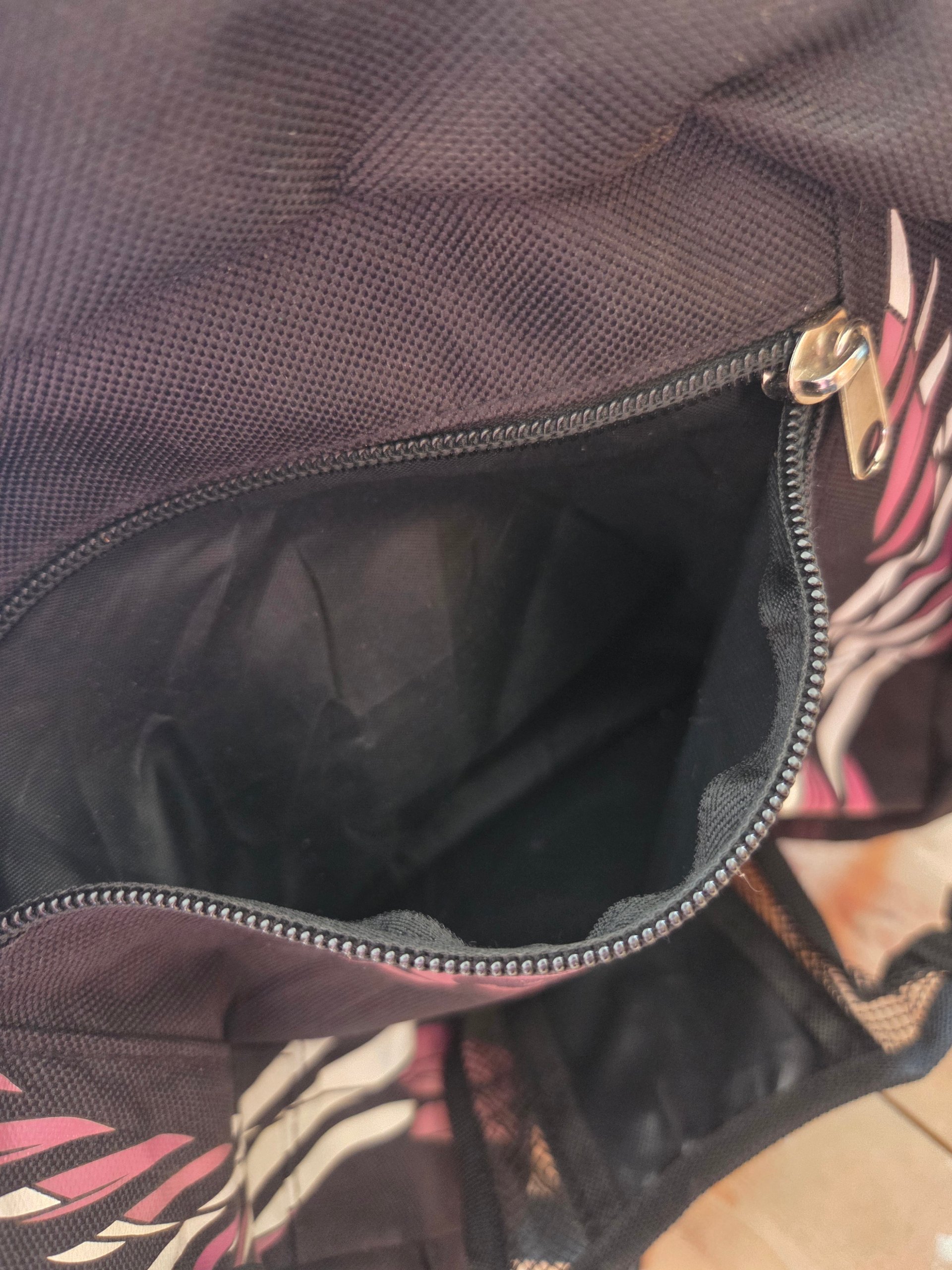 Rawlings Storm Girls Softball Baseball Backpack Black Pink Bat Storage Fence Hook image 9