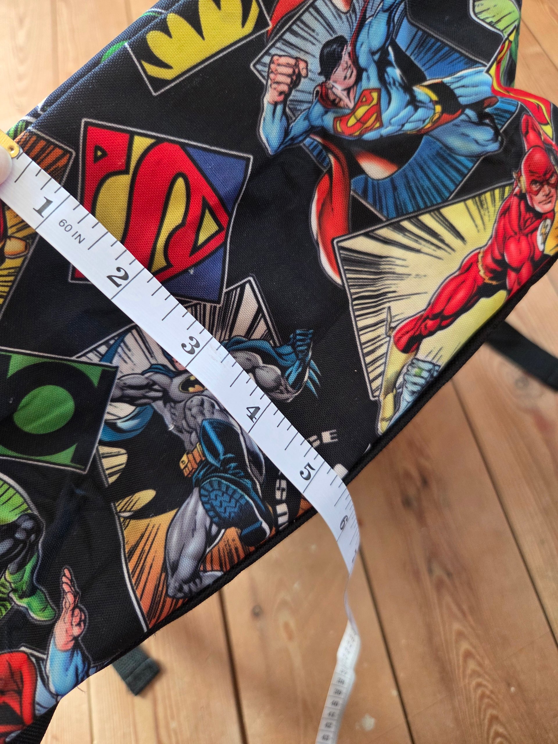 DC Comics Justice League Backpack Superman Batman Flash Green Lantern 16" image 5