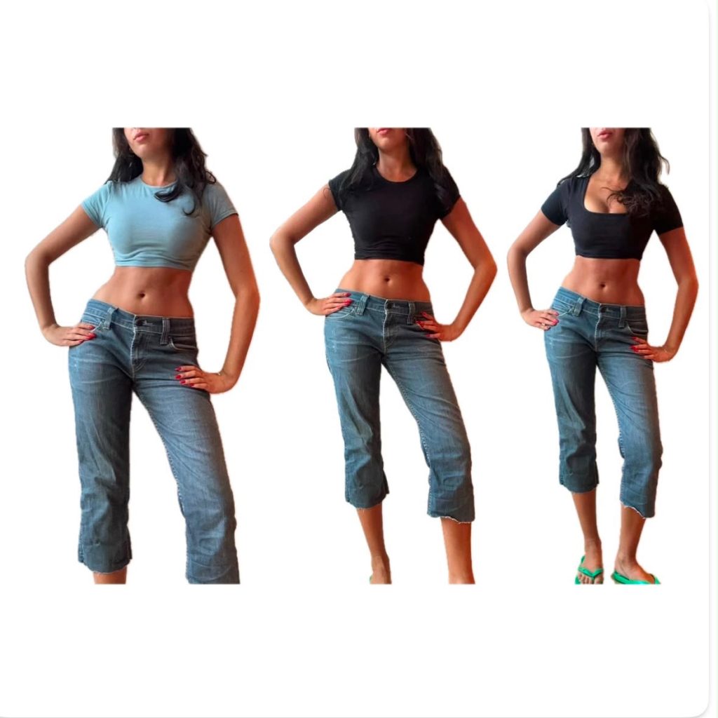 Y2k Crop T-Shirt Bundle UK 4/6