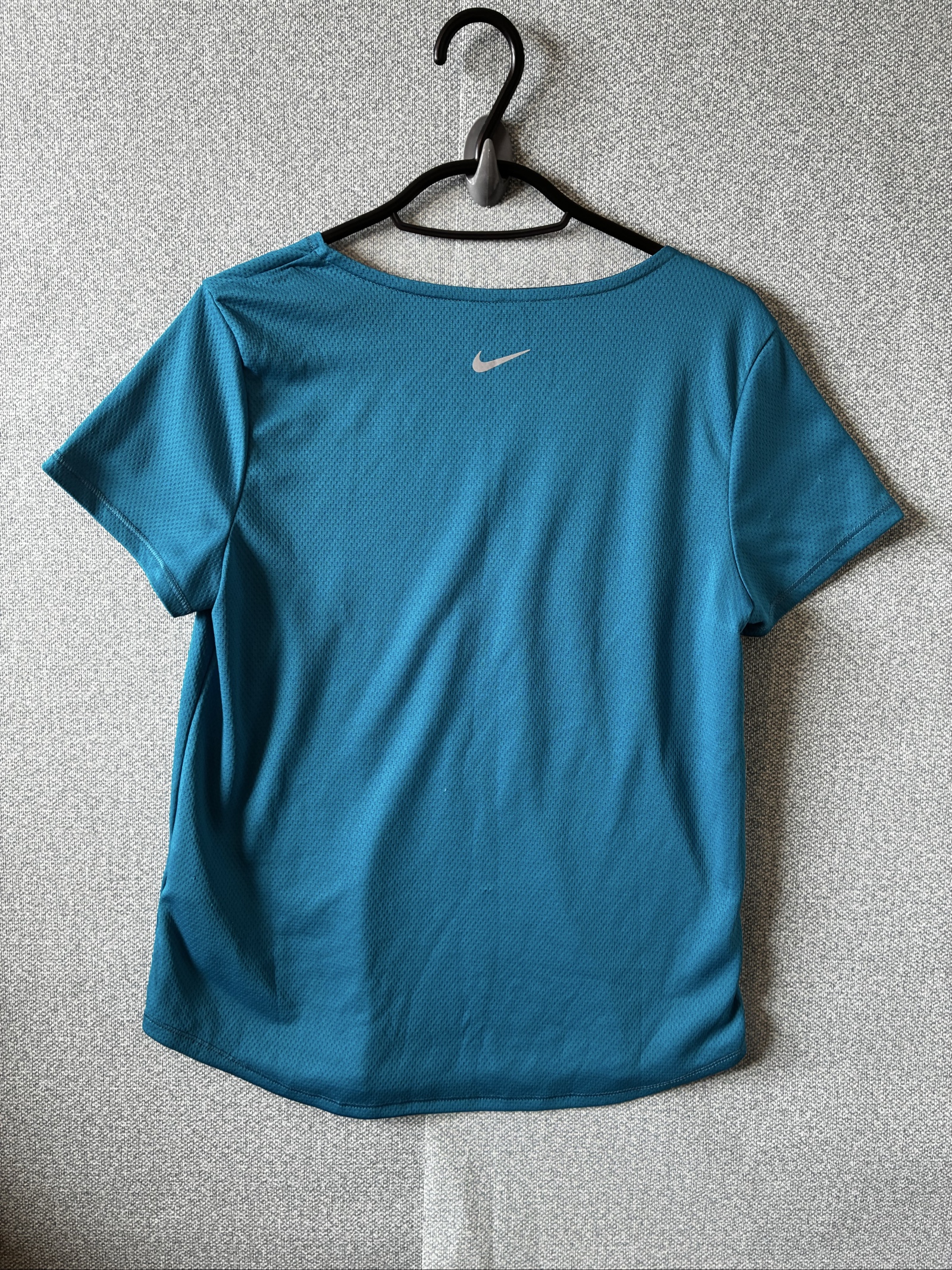 Nike Women's Teal Dri-FIT Running T-Shirt Small image 6