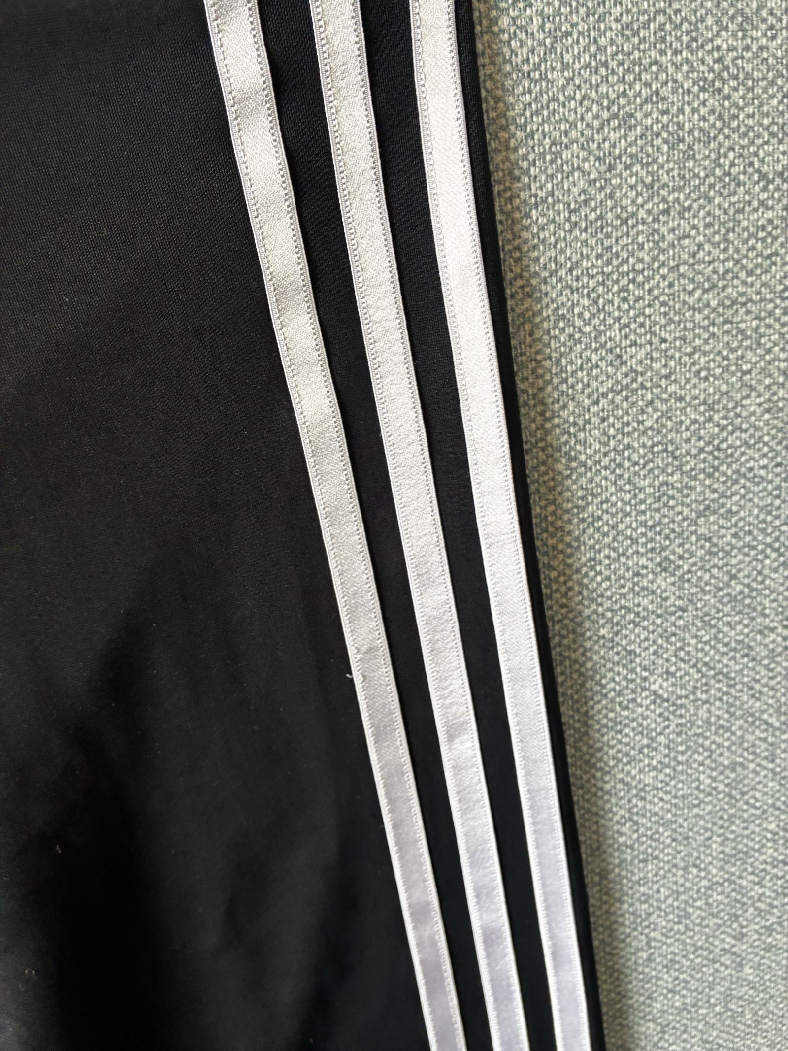 Adidas Black & White Women's Cropped Leggings Small image 3