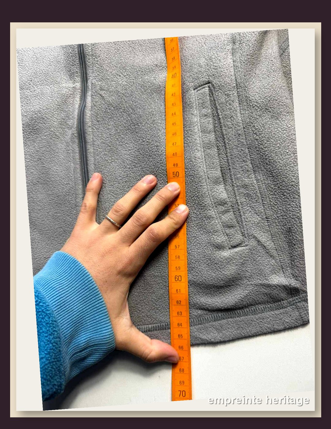 Patagonia Gris Veste Polaire Zippée Medium - taille Medium image 4