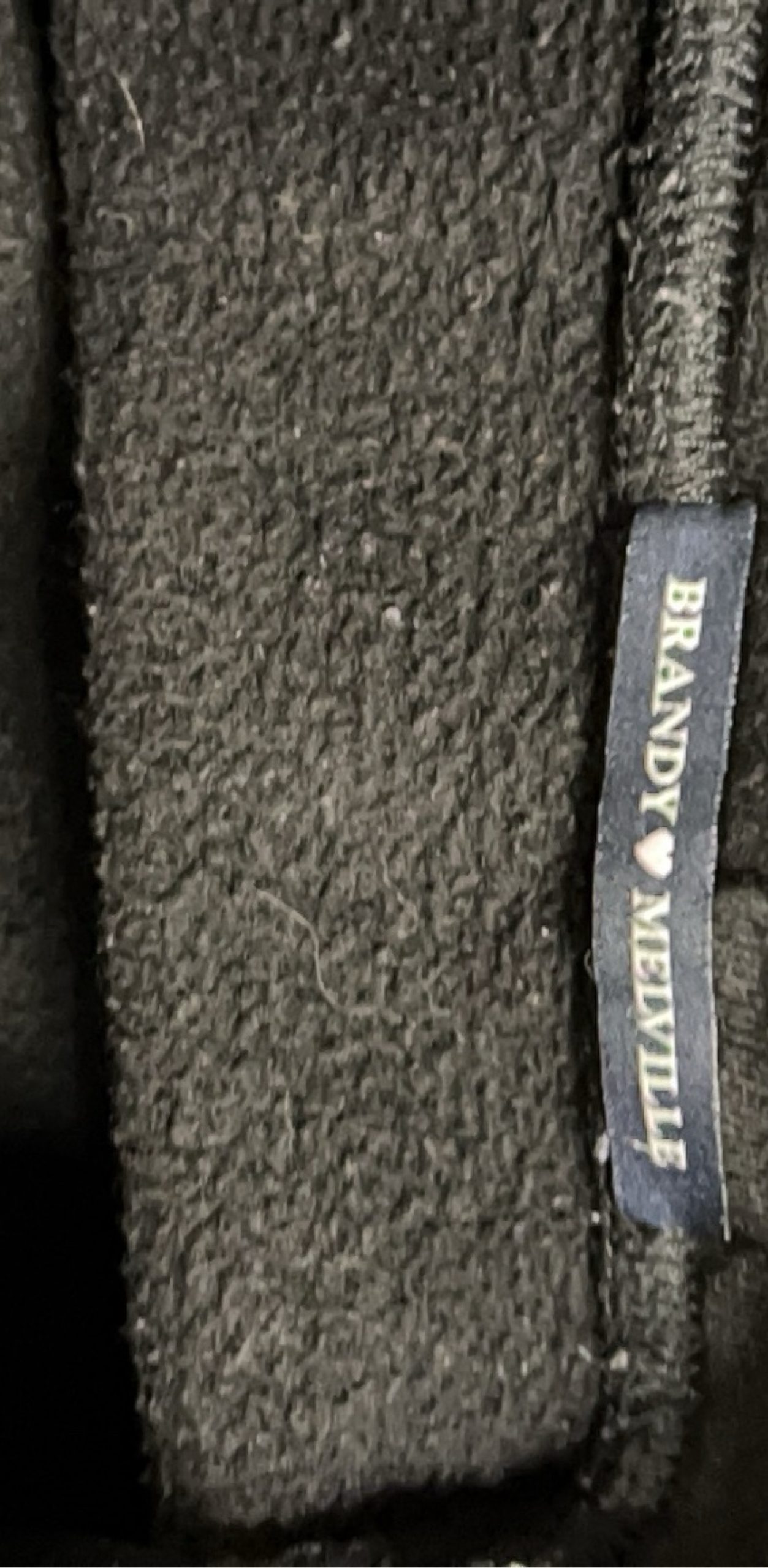 Brandy Melville Black Hellraiser Hoodie Large Cotton Blend image 3