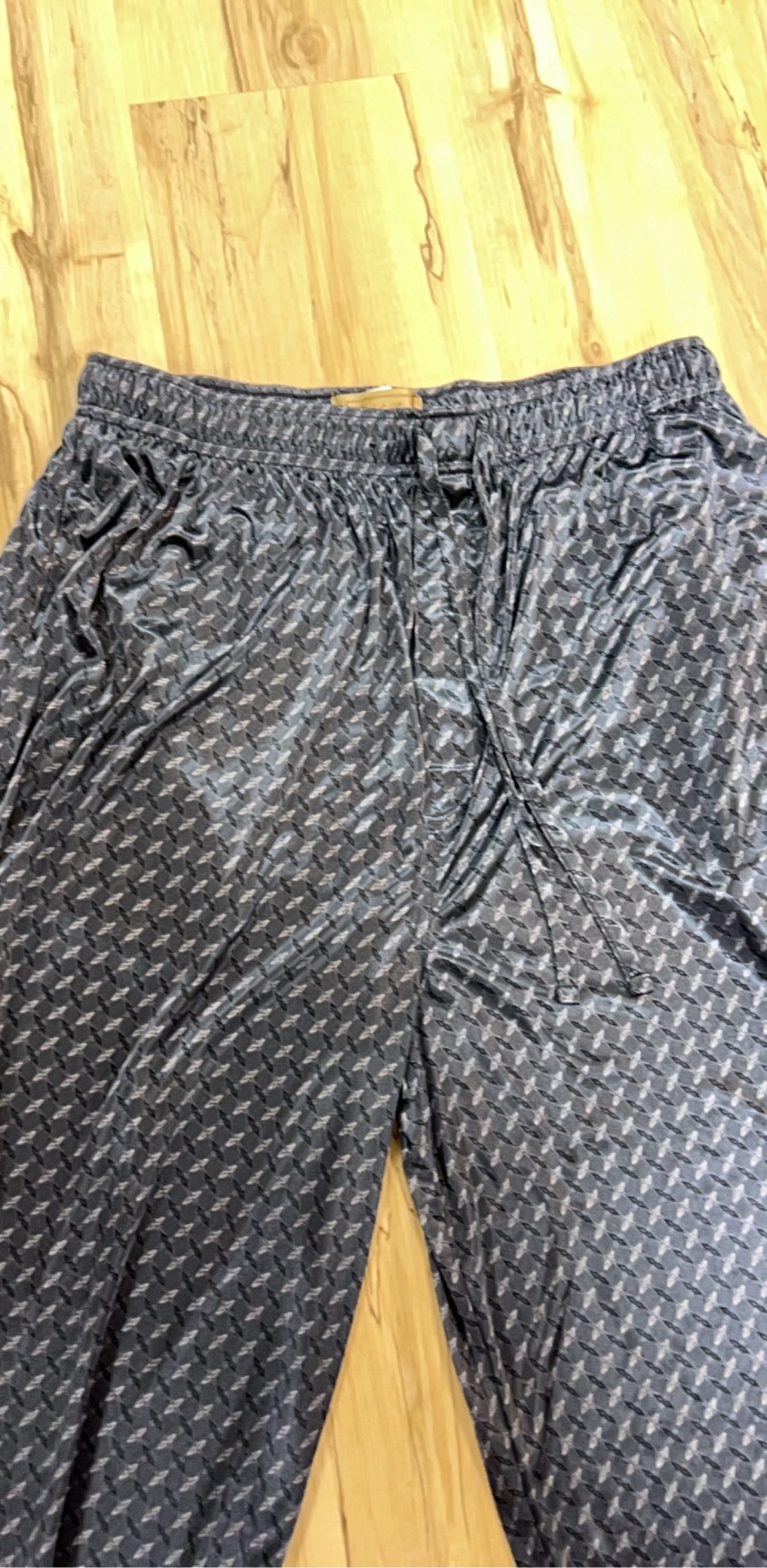 Croft & Barrow women’s Navy & Grey Polyester Sleep Pants Medium image 2