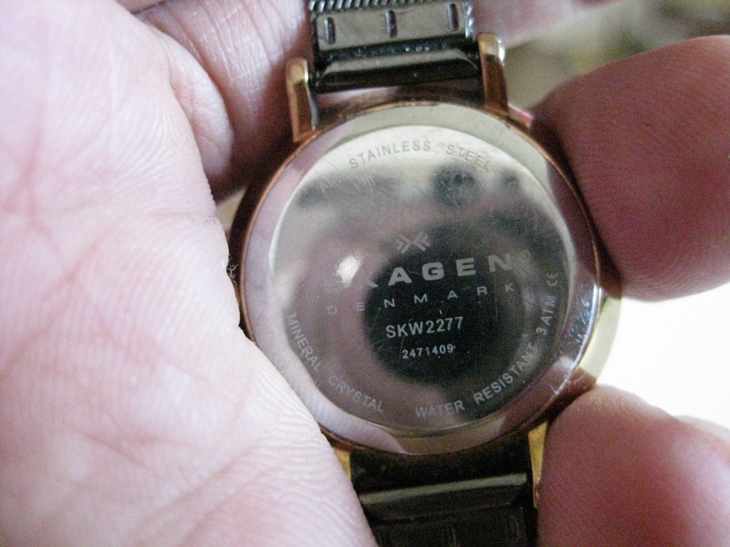 Skagen Black Mesh Strap Quartz Watch Unisex image 10