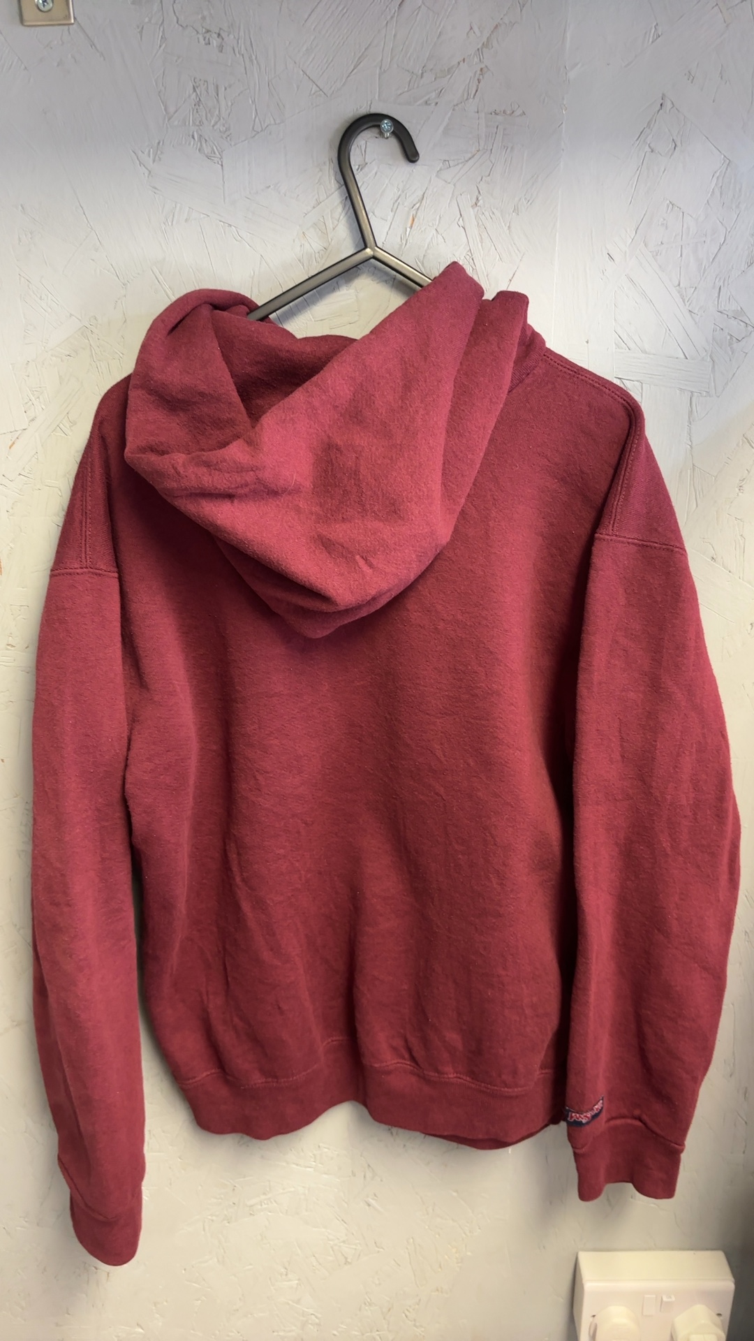 Minnesota Burgundy Hoodie Medium 50% Polyester 50% Cotton good condition image 6