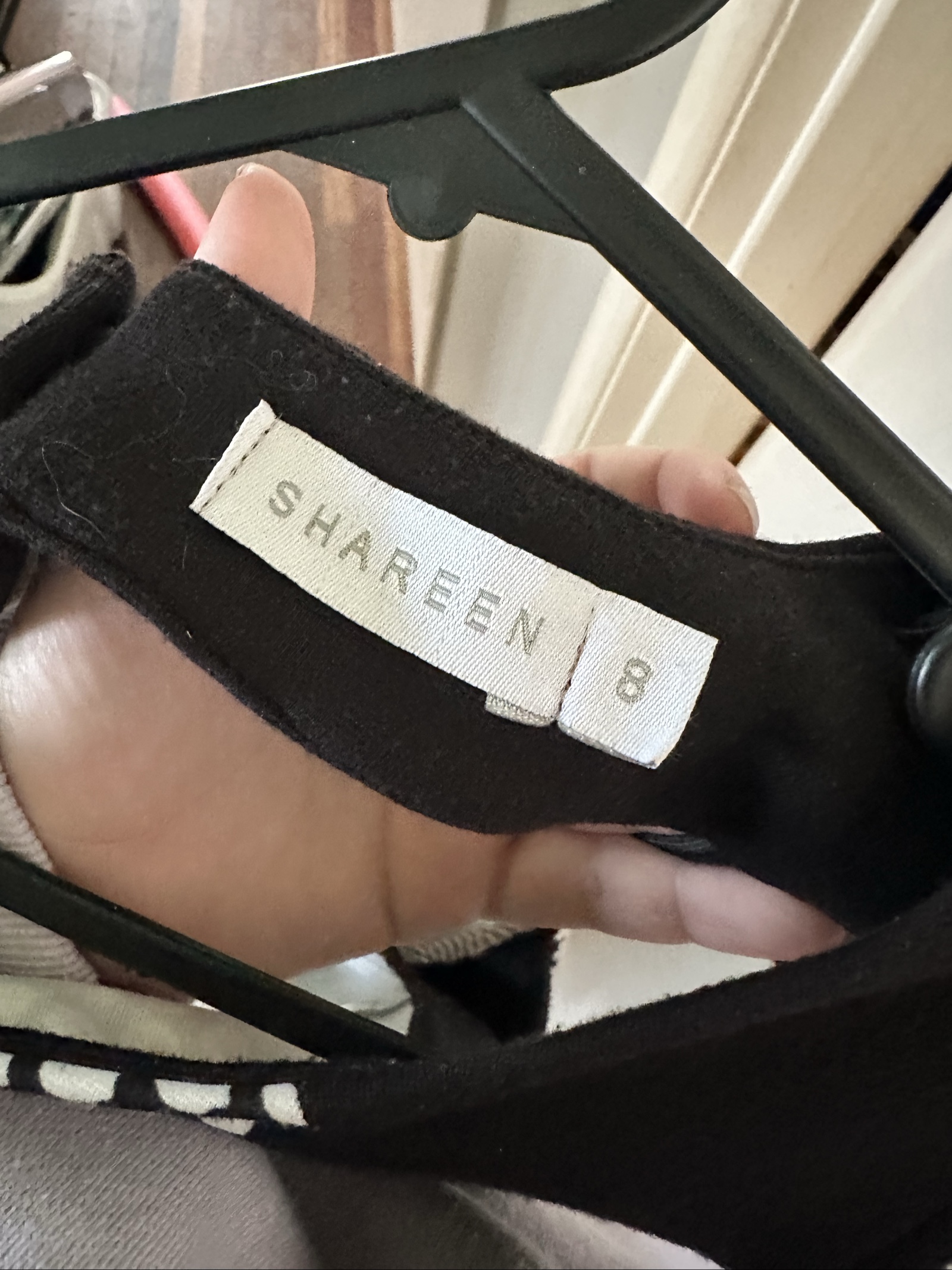 Shareen Black & Multicolour Patterned Dress Size 8 image 3