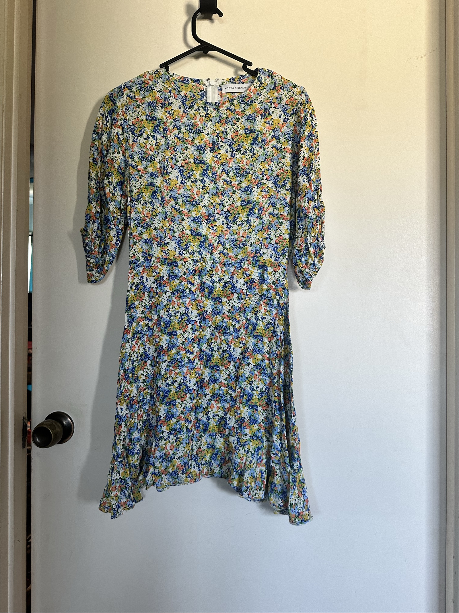 Faithfull The Brand Women's Multi Floral Dress XS
