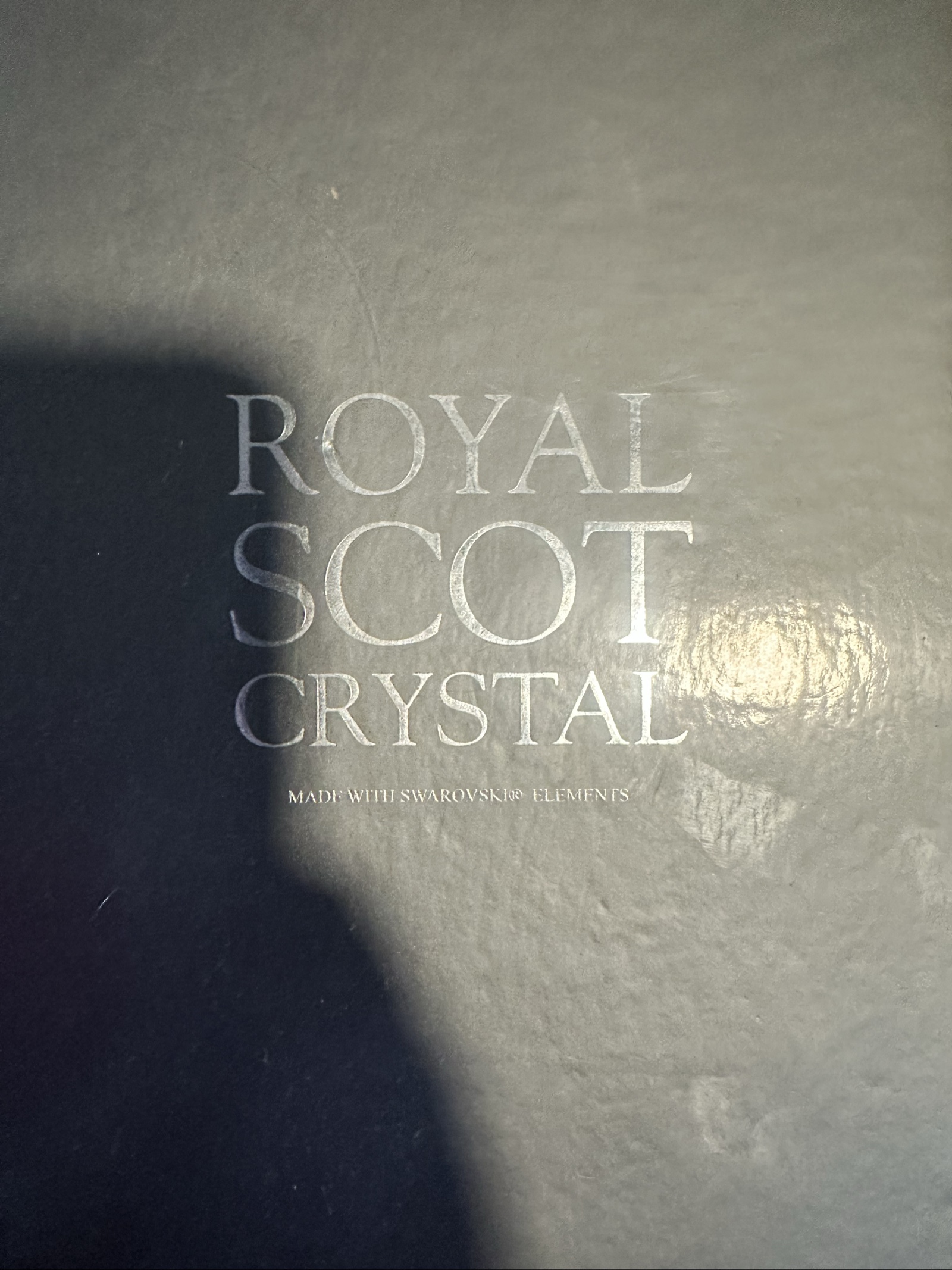 Royal Scot Crystal Handcut Lead Crystal Champagne Flutes Set of 2