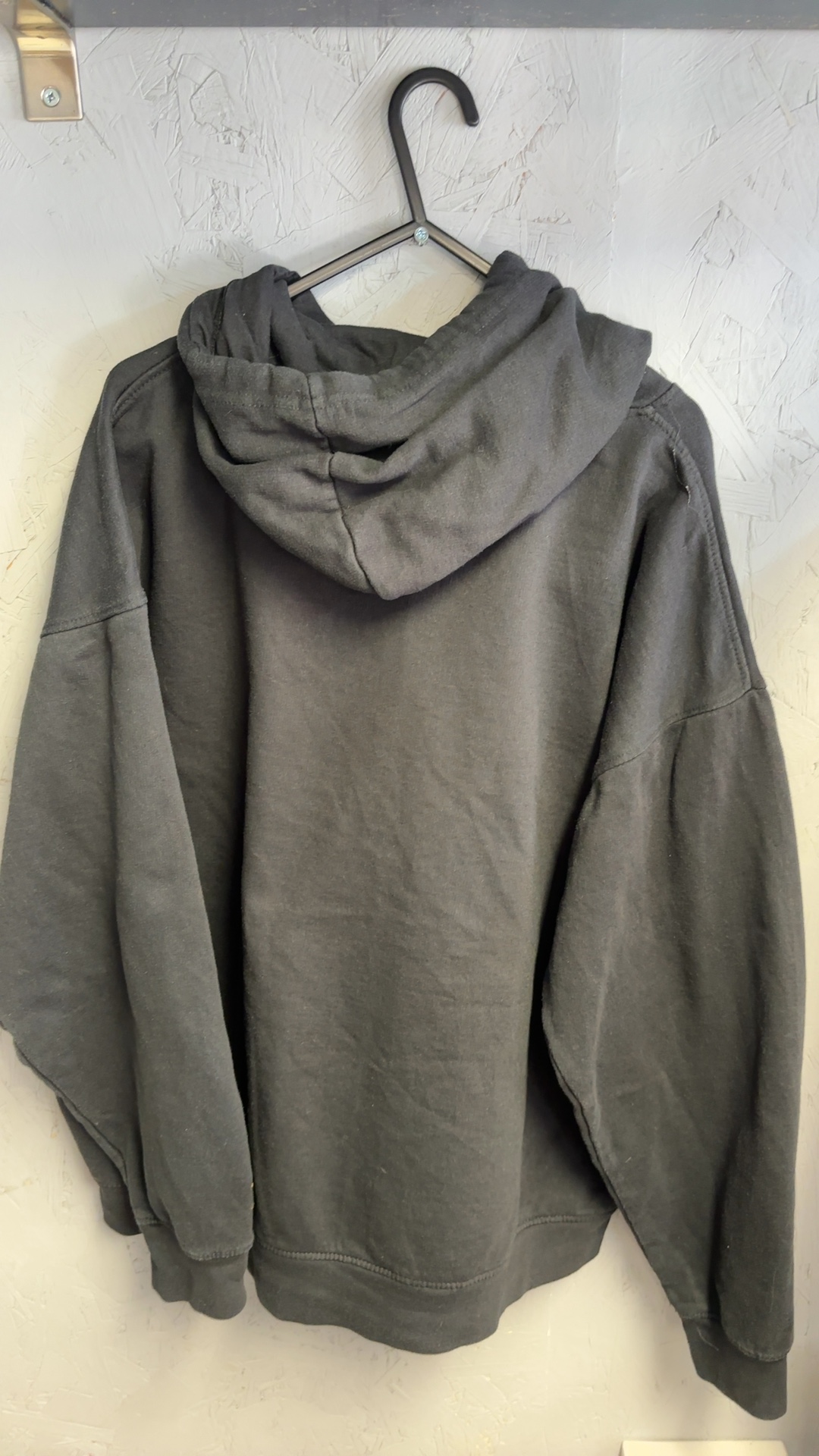 Millersville University Charcoal Grey Hoodie Large Cotton Blend Good condition image 4