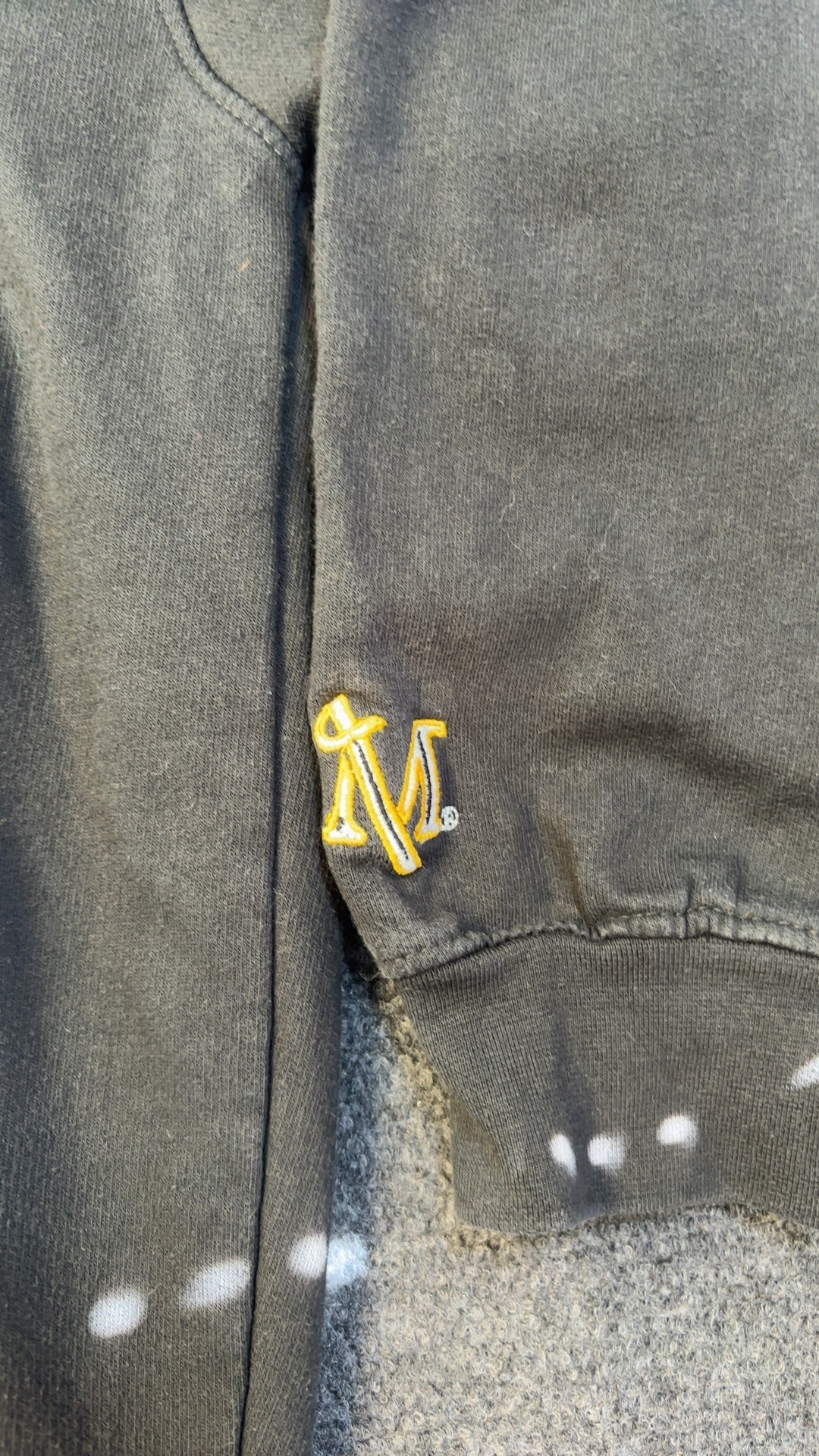 Millersville University Charcoal Grey Hoodie Large Cotton Blend Good condition image 7