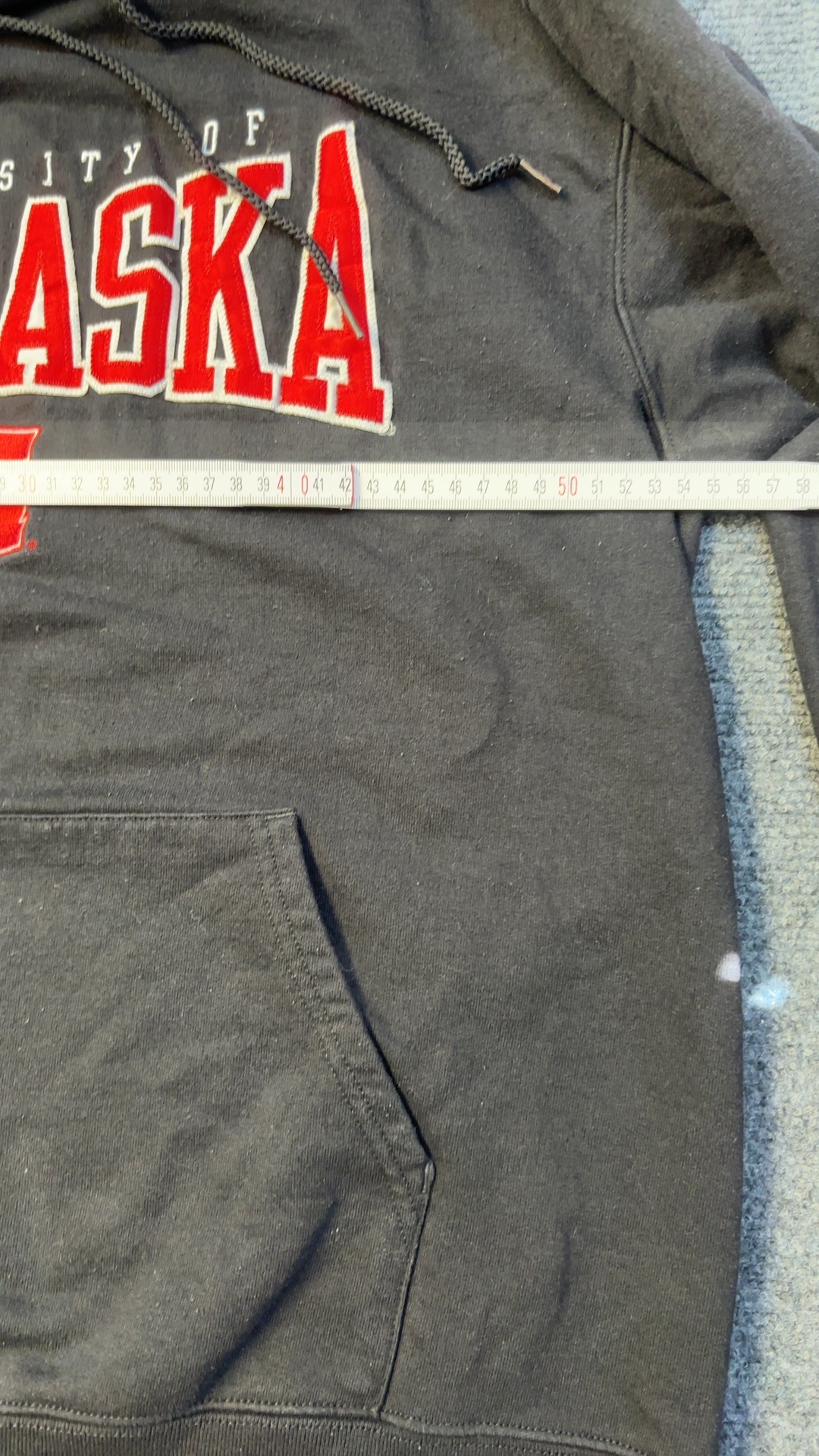 Champion Black University of Nebraska Hoodie Large good condition image 9