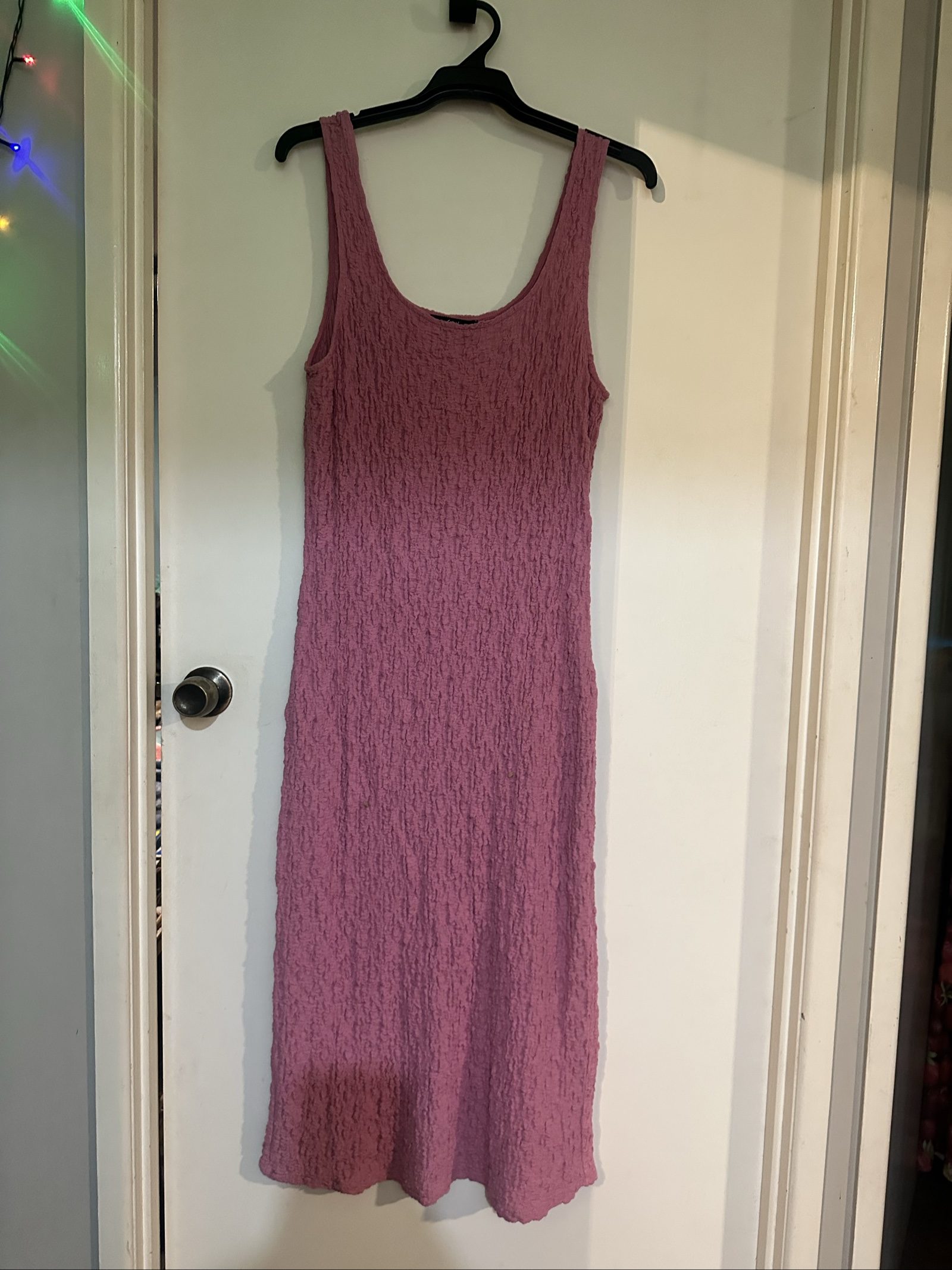 Sportsgirl Pink Textured Dress XL