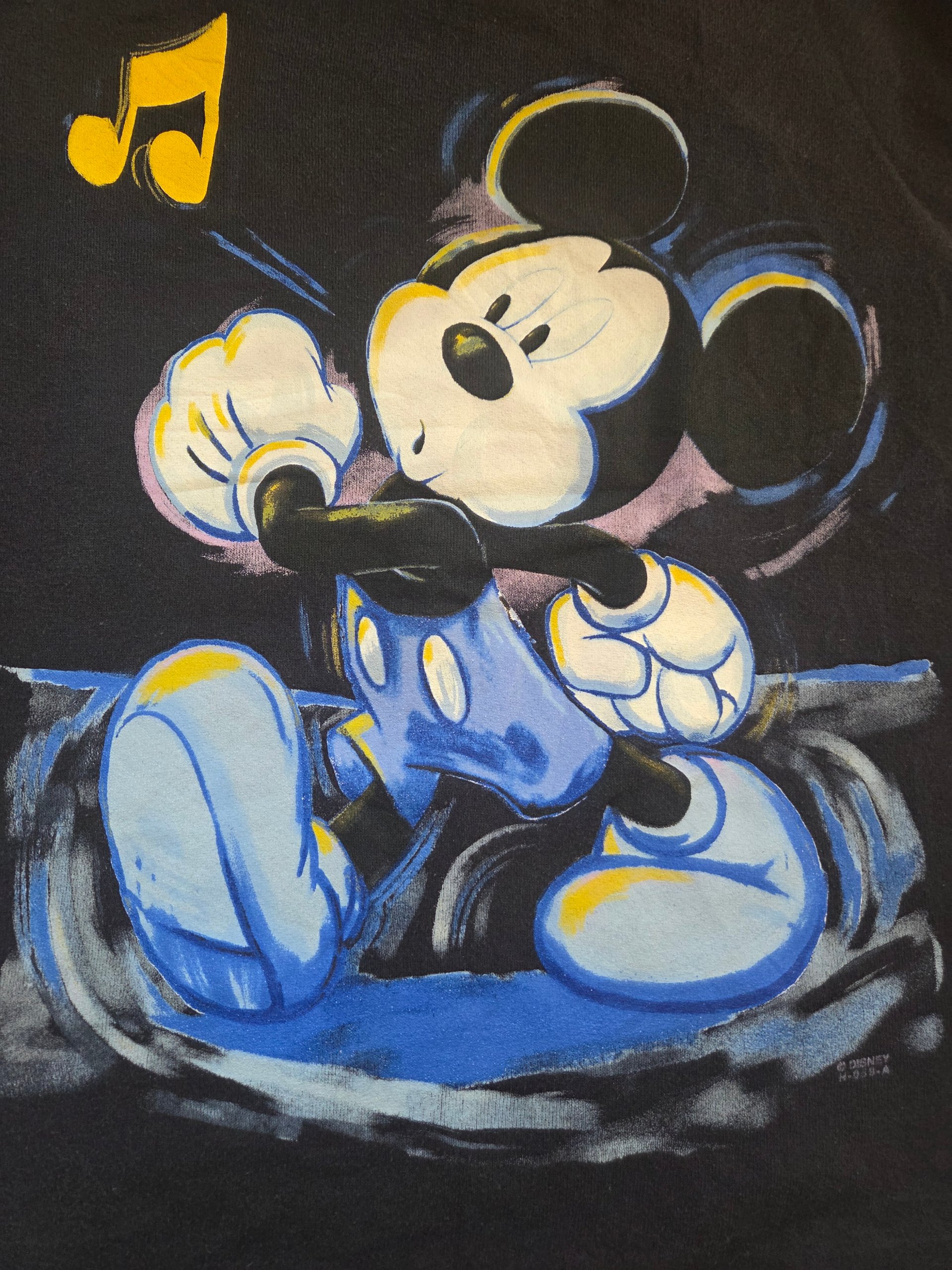 Vintage 1994 Disney Mickey Unlimited Jerry Leigh Singing Mickey Sweatshirt M/L image 6