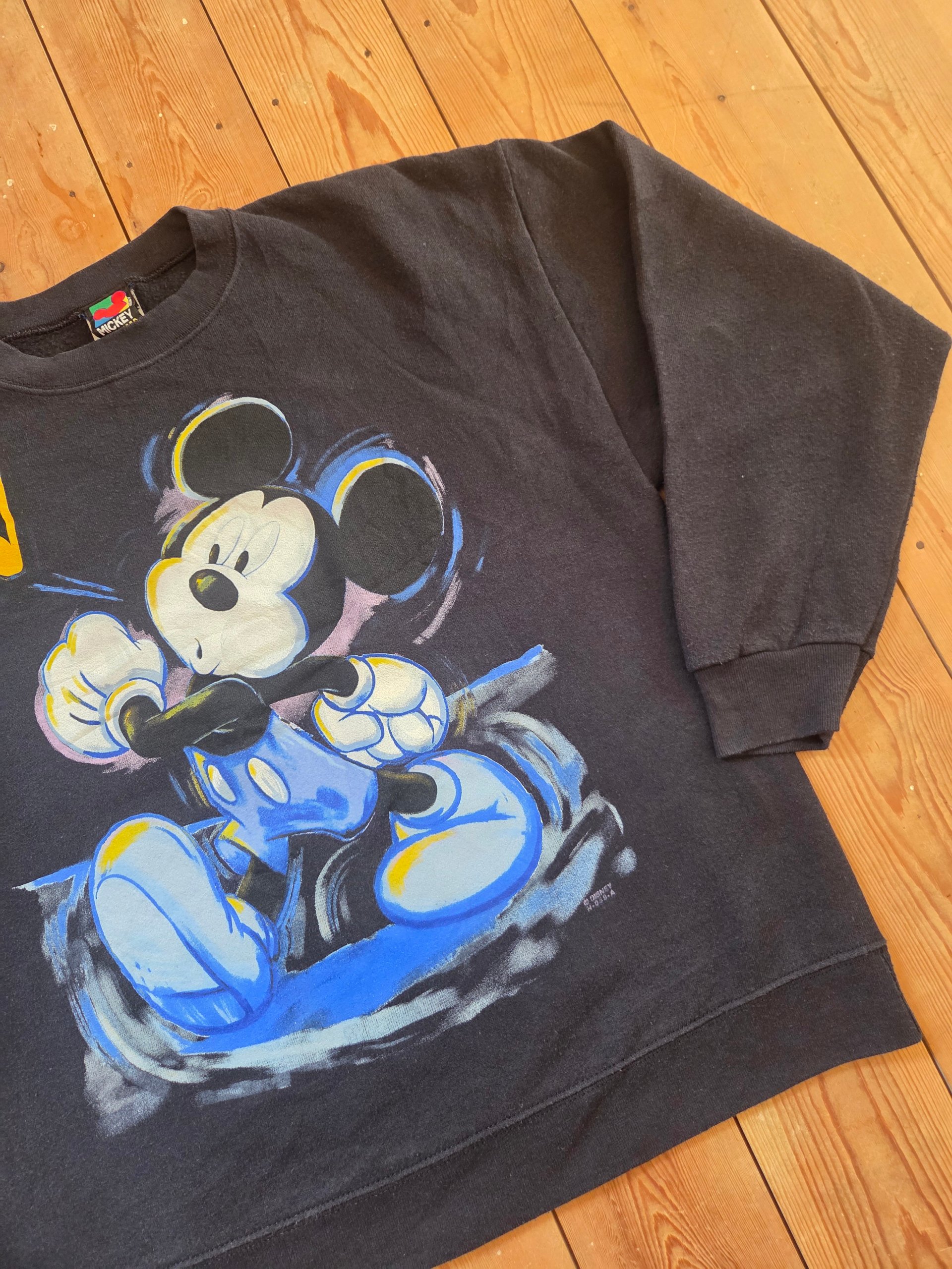 Vintage 1994 Disney Mickey Unlimited Jerry Leigh Singing Mickey Sweatshirt M/L image 8