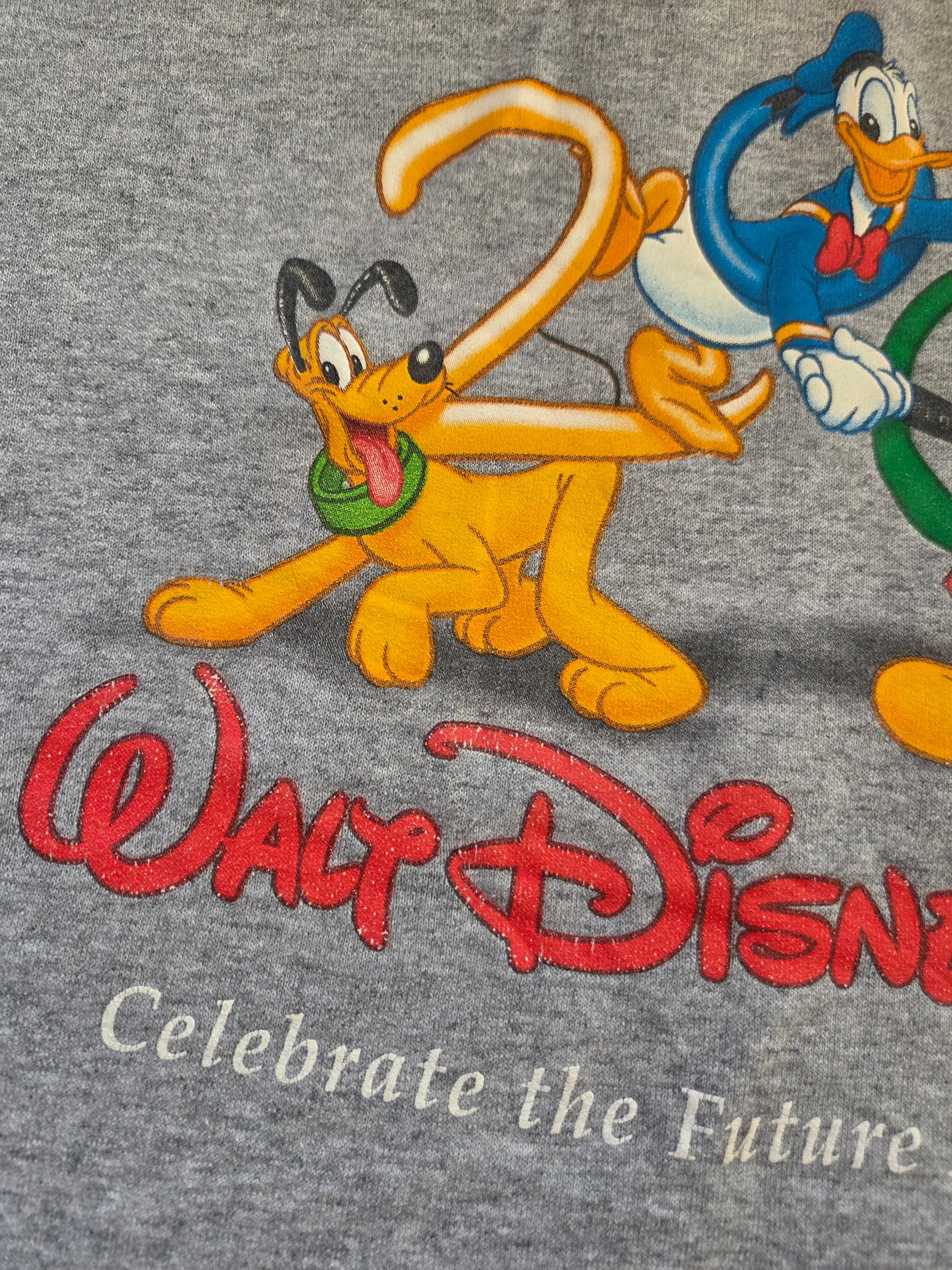 Vintage 1999/2000 Walt Disney World Mickey & Friends Millennium Sweatshirt L USA image 10
