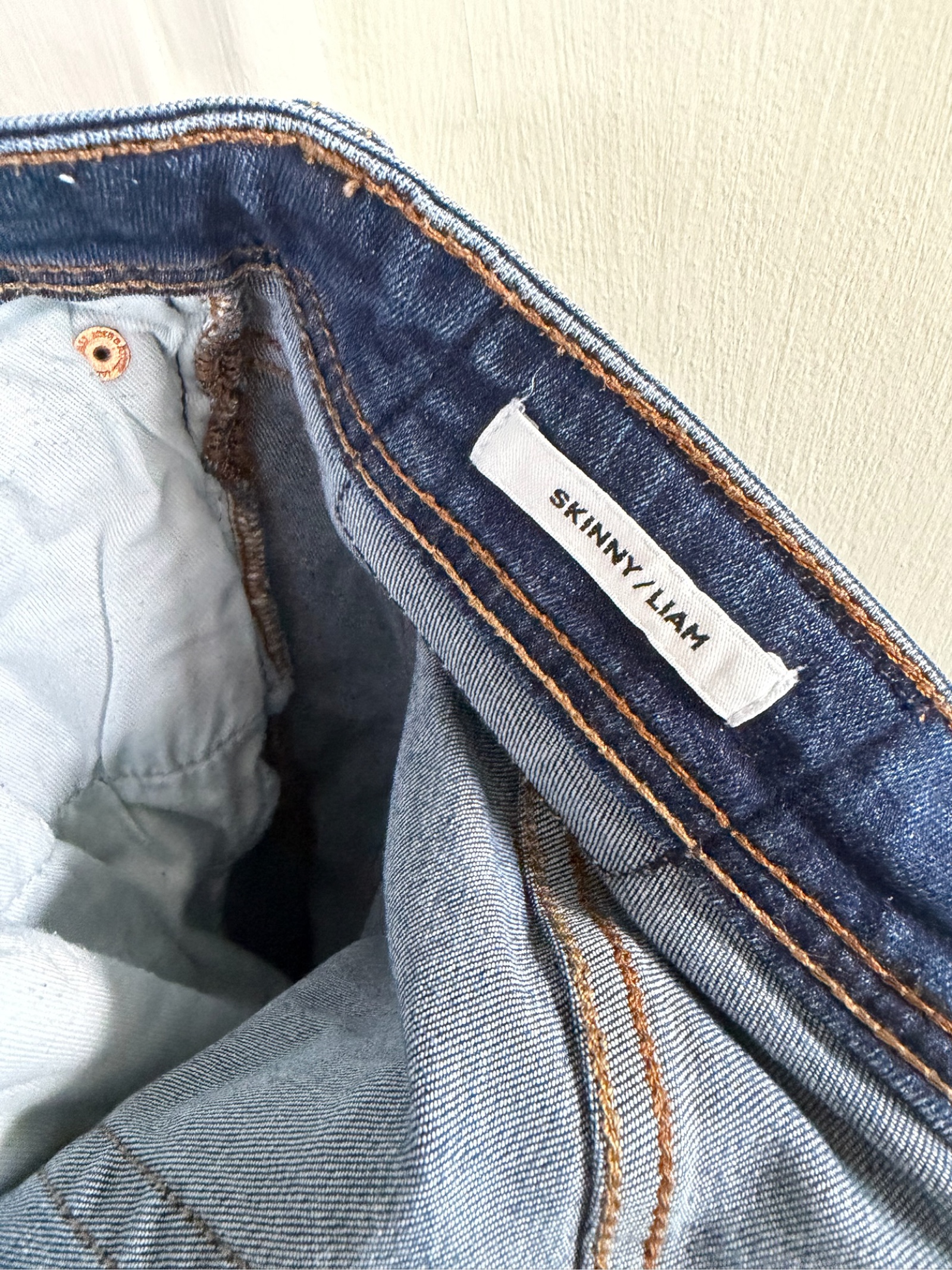 Jack & Jones Men's Blue Skinny Liam Jeans 36 Waist 32 Length image 5