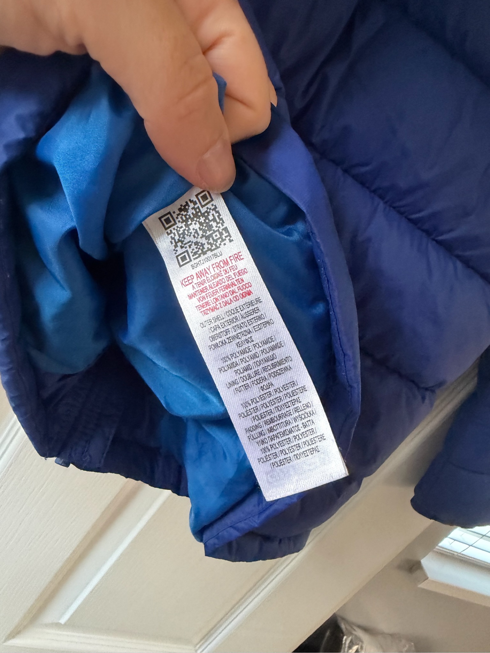 Berghaus Kids' Blue Puffer Jacket 11-12 Years image 4