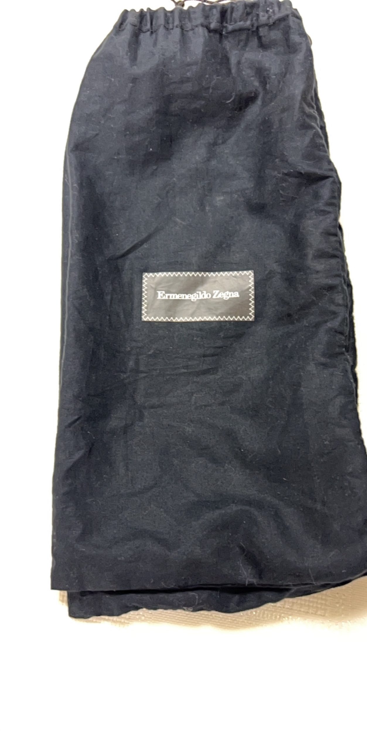 Ermenegildo Zegna Black Leather Dress Oxford US 11 image 7