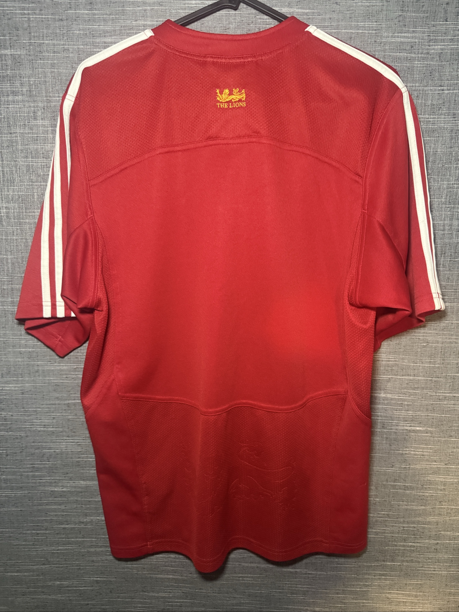 Adidas Red The Lions Rugby Union South Africa 2009 Shirt Medium image 8