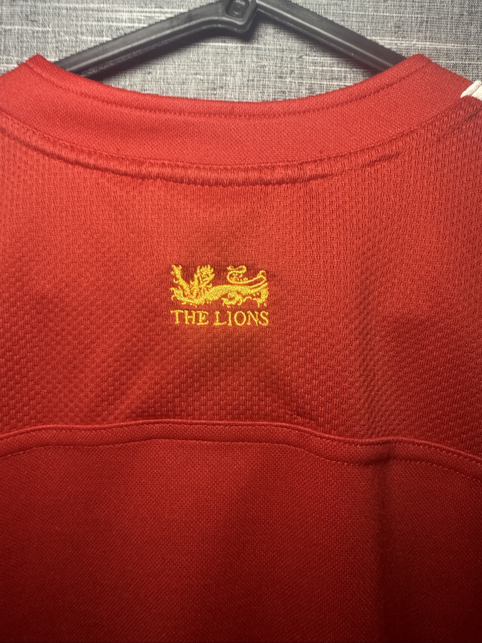 Adidas Red The Lions Rugby Union South Africa 2009 Shirt Medium image 9