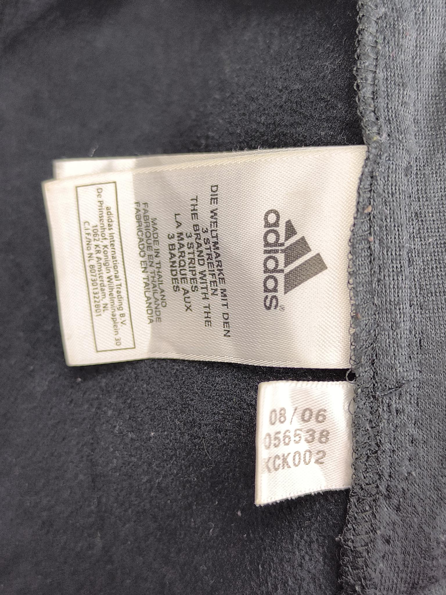 Adidas Men's Grey Fleece Jacket Medium Soft Warm image 5