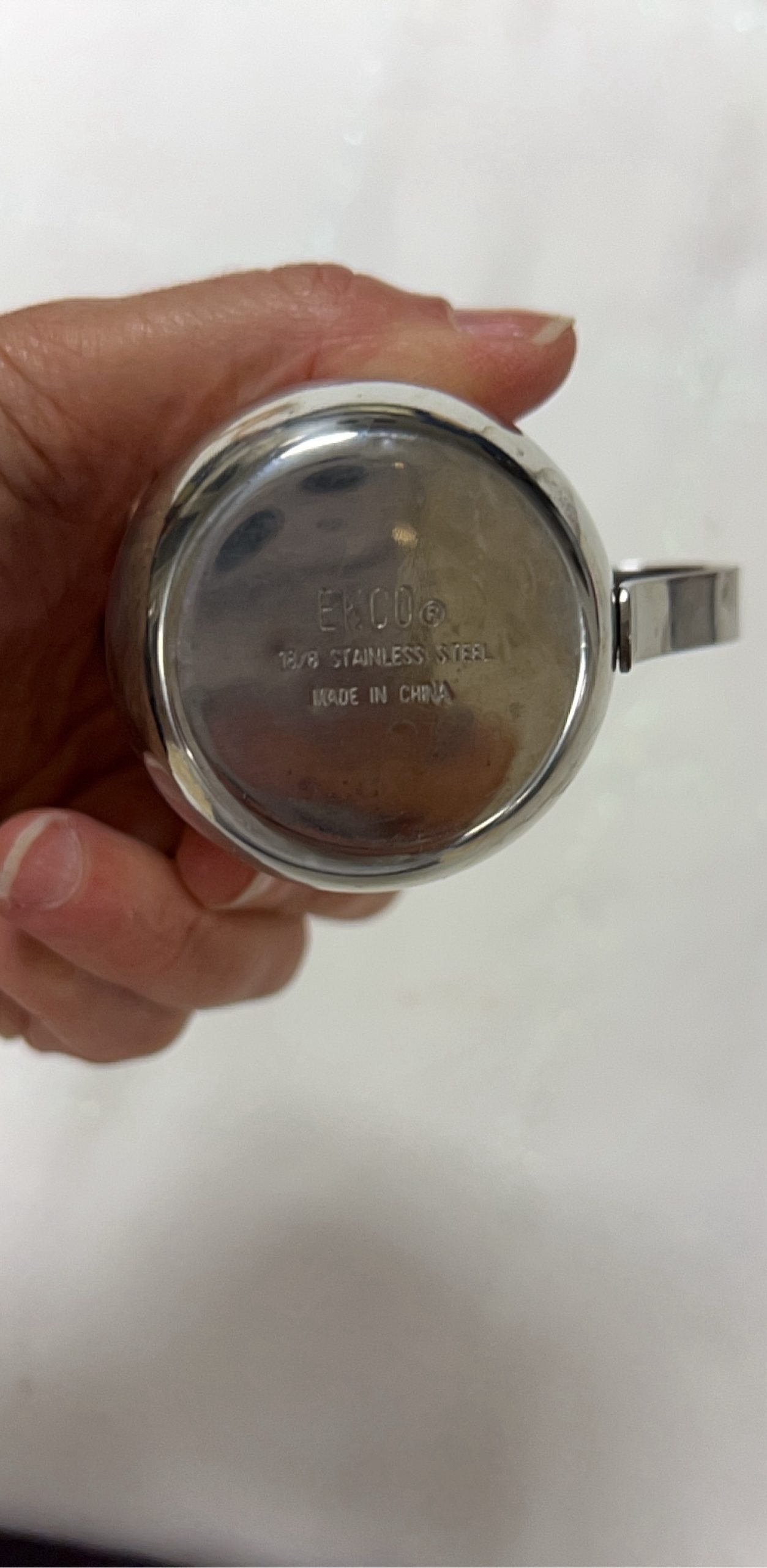 Ekco Stainless Steel Mini Creamer Pitcher Silver image 2