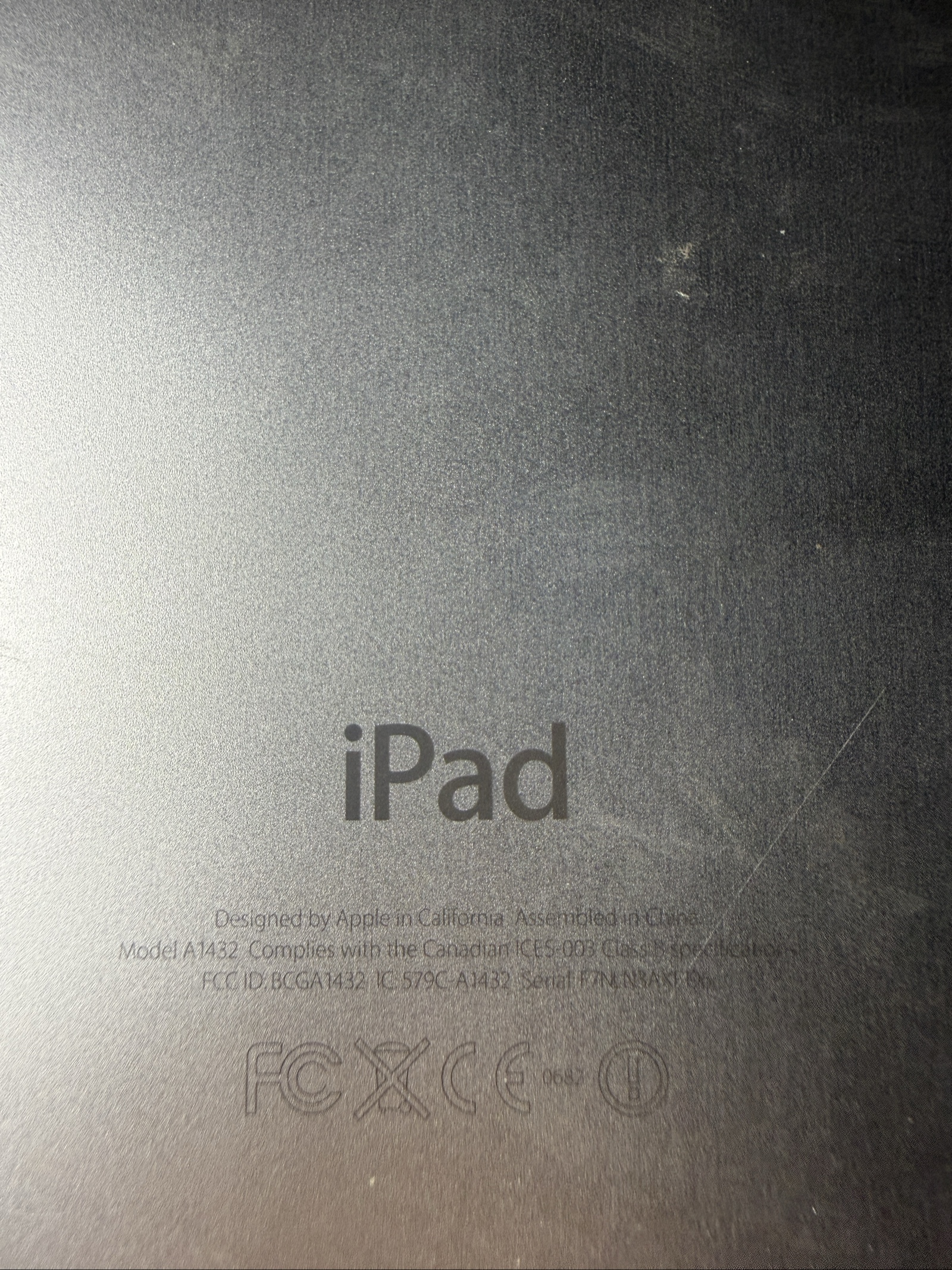 Apple Silver iPad Mini 1st Gen Model A1432 image 3