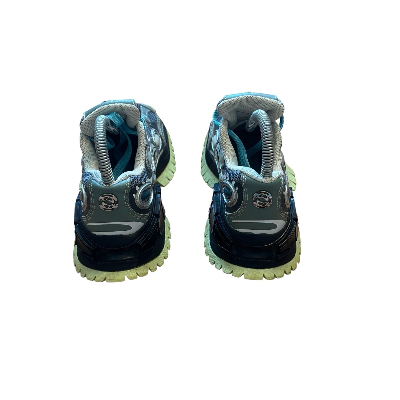 Rombaut Blue & Grey Chunky Sneakers UK 10 image 4
