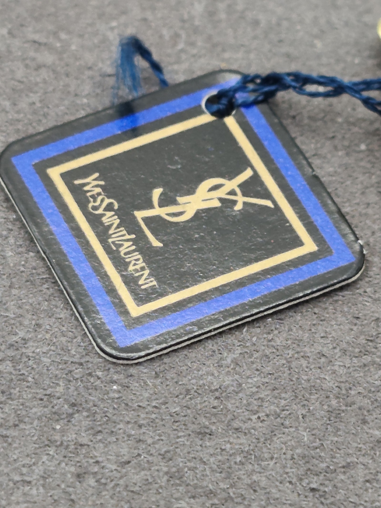 Yves Saint Laurent Gold & Silver Metal Men's Tie Clip Other image 7