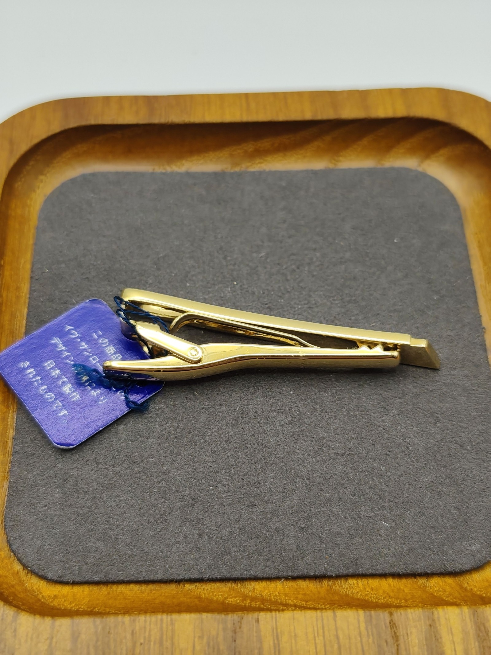 Yves Saint Laurent Gold & Silver Metal Men's Tie Clip Other image 9