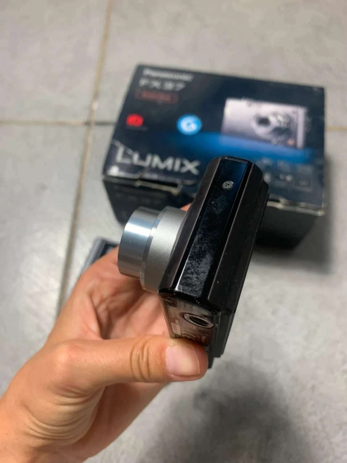 Panasonic Lumix FX37 Marron 10.1 MP Leica 5x Zoom Compact avec boîte image 6