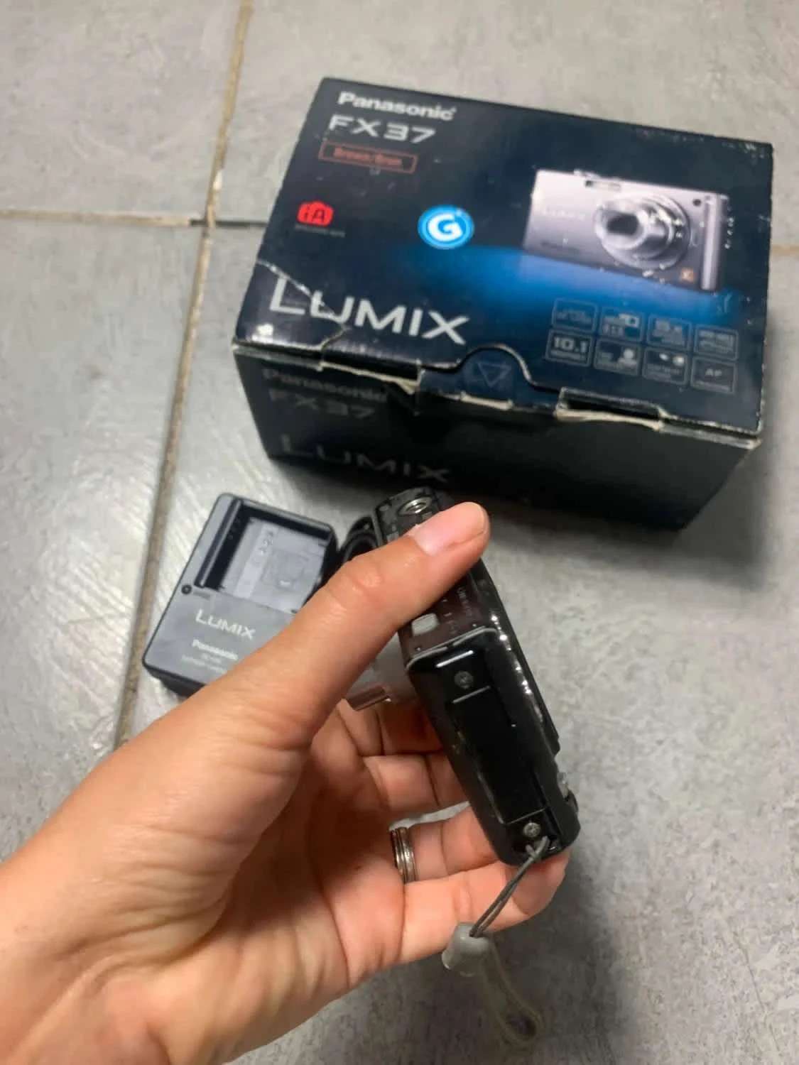 Panasonic Lumix FX37 Marron 10.1 MP Leica 5x Zoom Compact avec boîte image 7