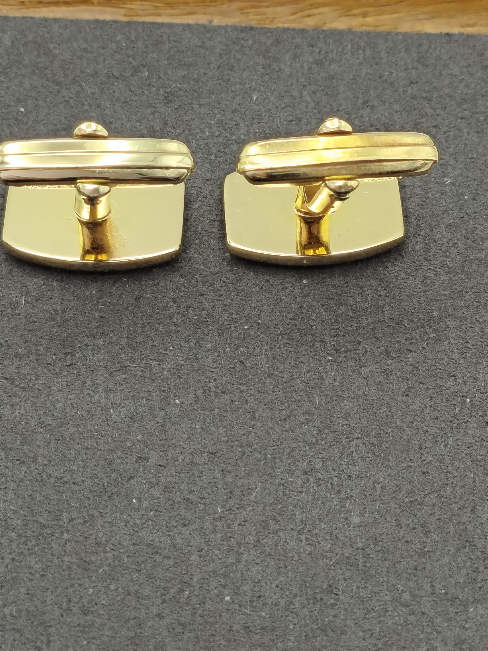 Christian Dior Gold Tone Monsieur Cufflinks & Tie Bar Set Other image 9