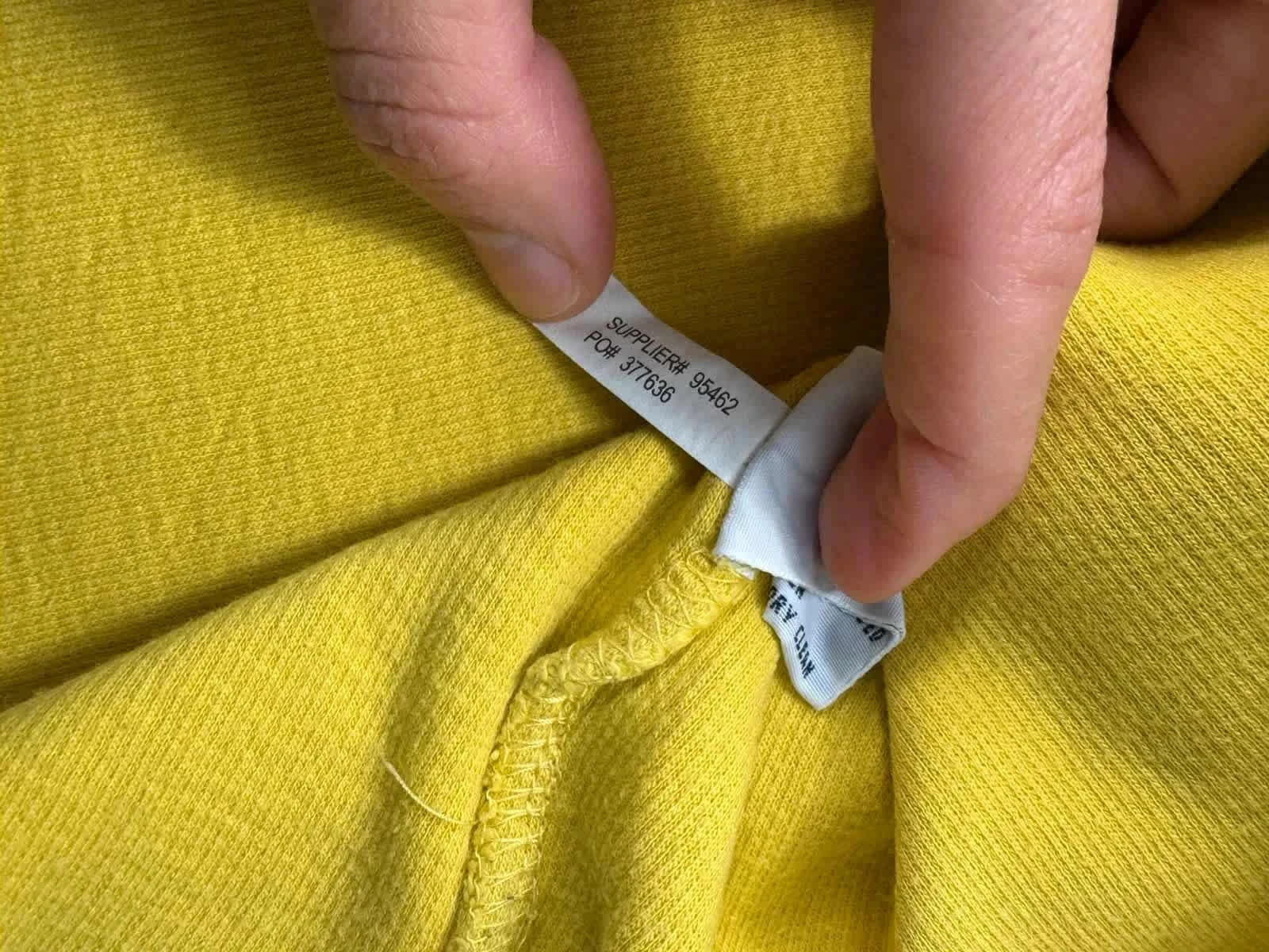 Polo Ralph Lauren Jaune Quarter-Zip Sweat Homme - Large image 4