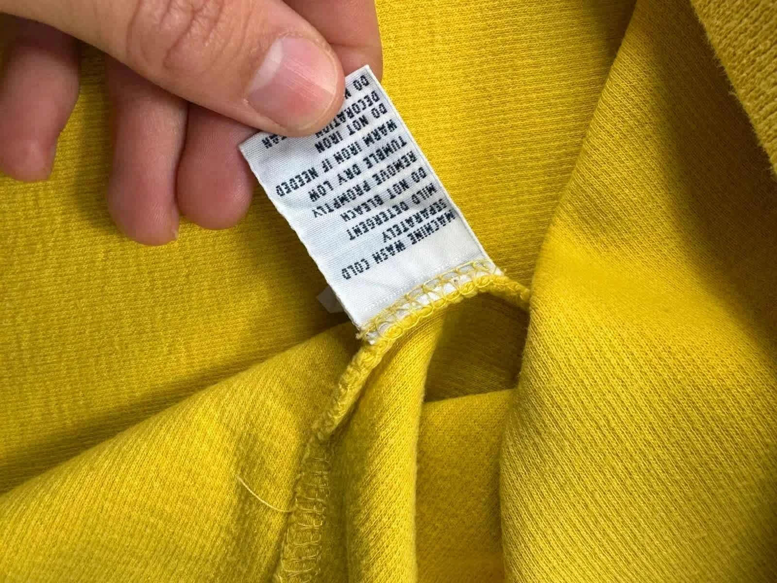 Polo Ralph Lauren Jaune Quarter-Zip Sweat Homme - Large image 7