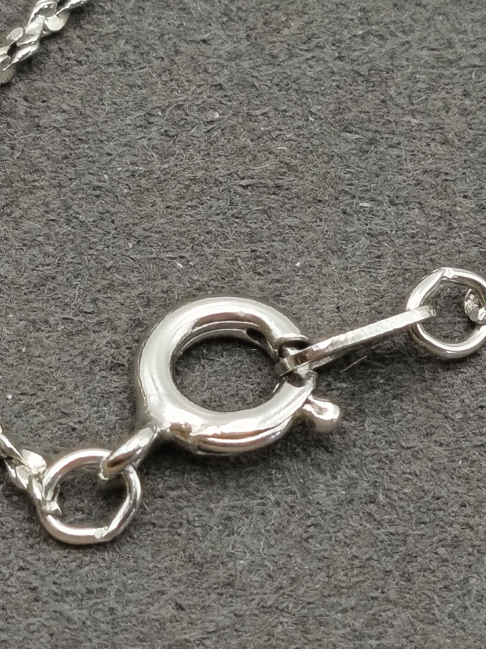 CD'Orlan Silver tone Bow Pendant Chain Necklace Women Other image 8