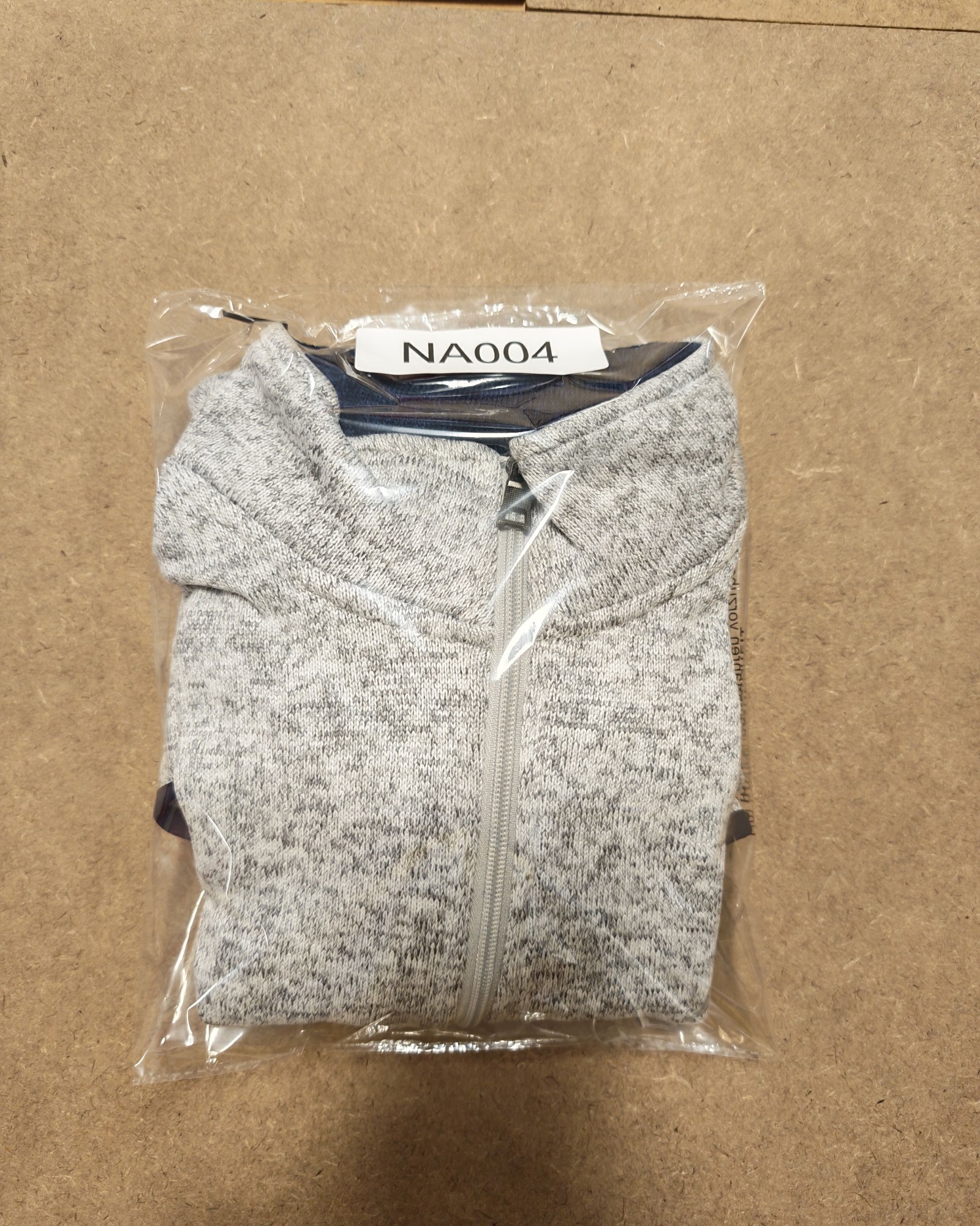 Nautica Grey & Navy Half Zip Knit Jumper Small Gorpcore Sailing image 9