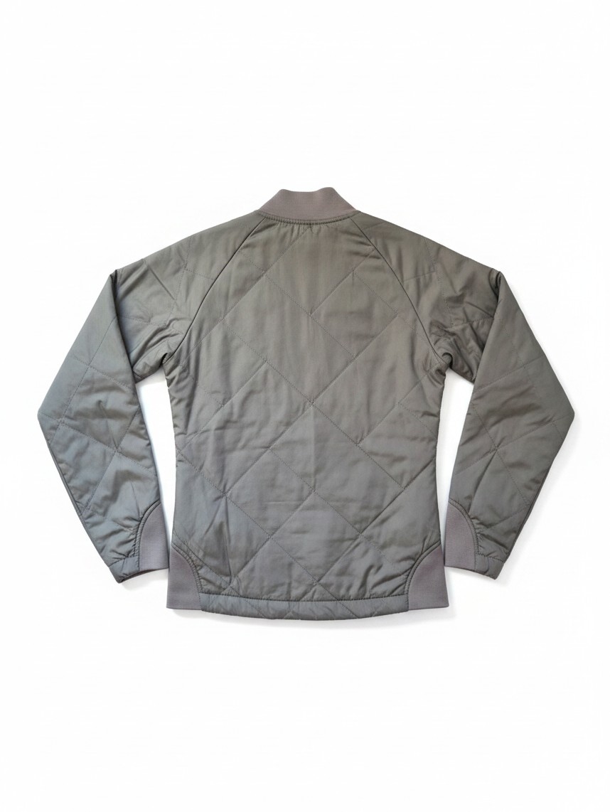 Nike ACG Thermal Layer 2 Women’s Quilted Jacket Taupe Brown Orange Size S image 2