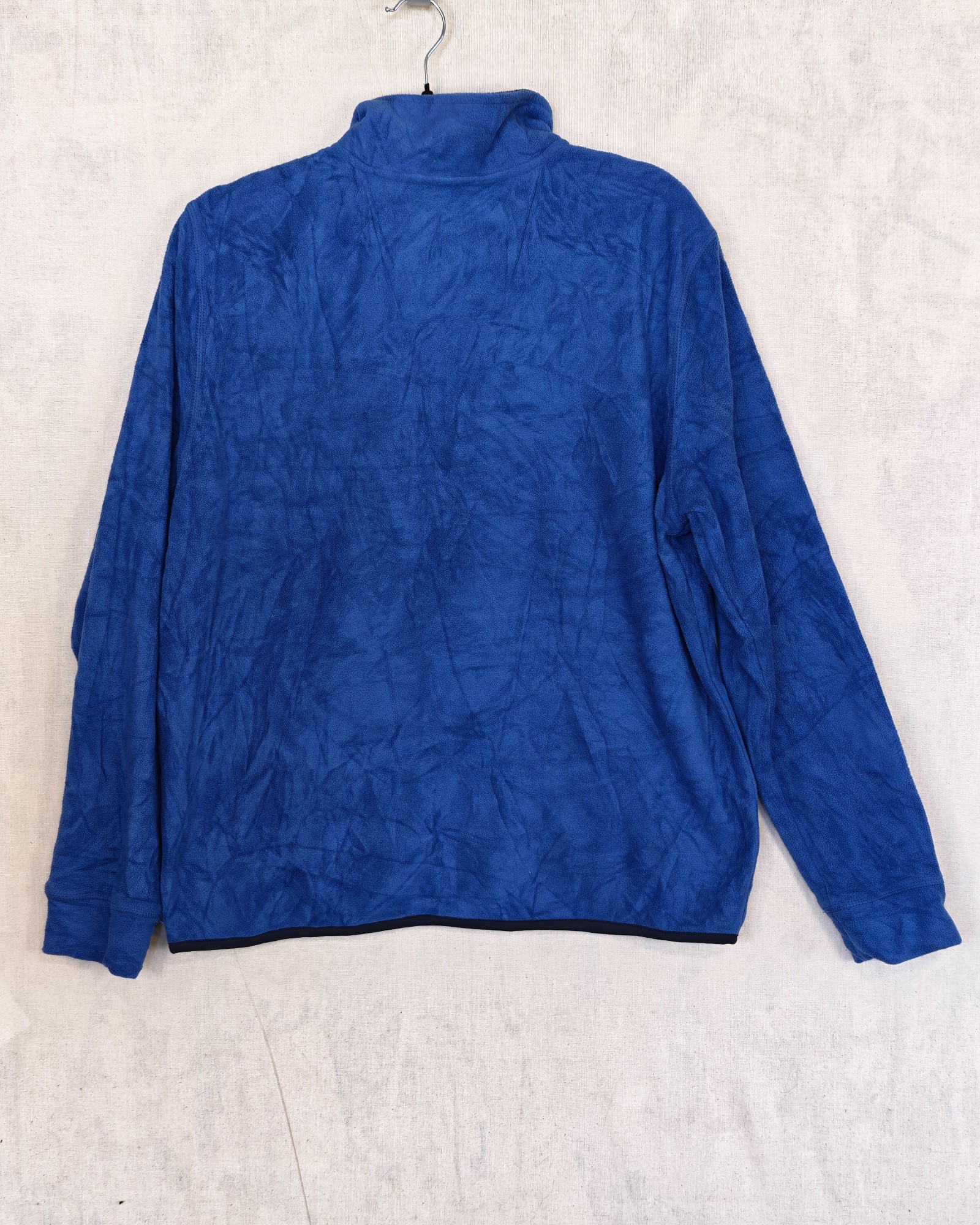 Nautica Blue Half-Zip Fleece Pullover Medium Gorpcore Sailing image 2